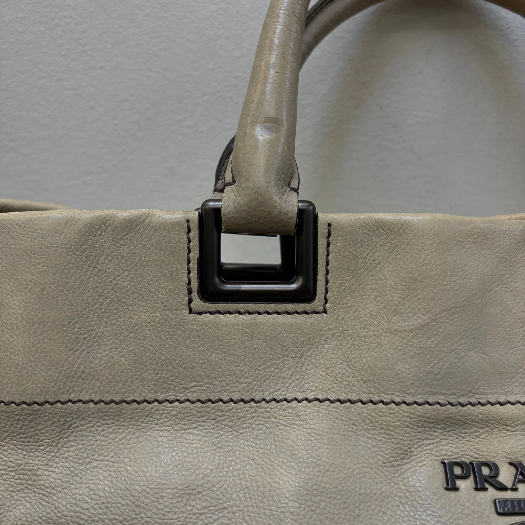 Prada Gradient Leather Shoulder Bag - Image 7