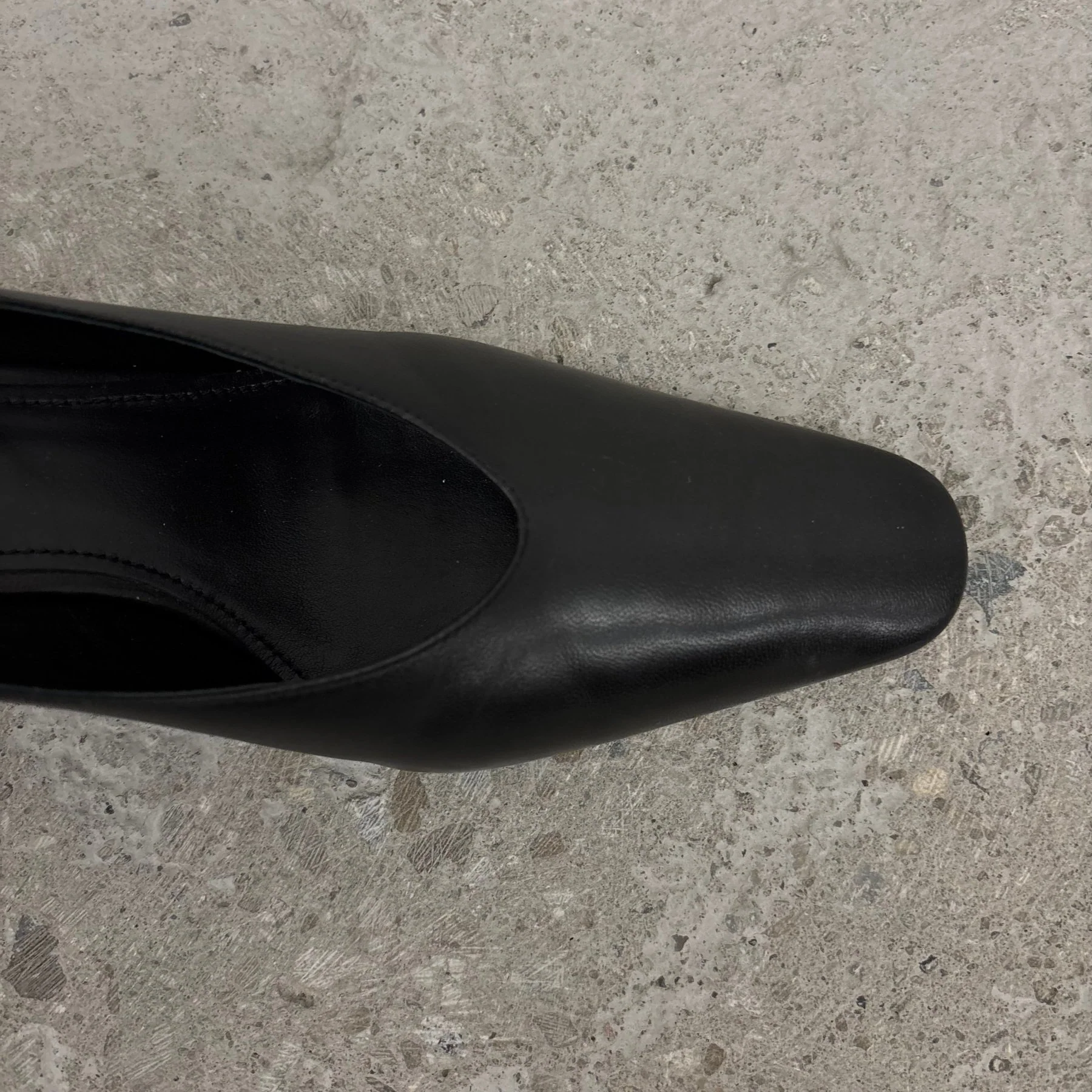 Prada Round Toe Leather Heels - Image 3