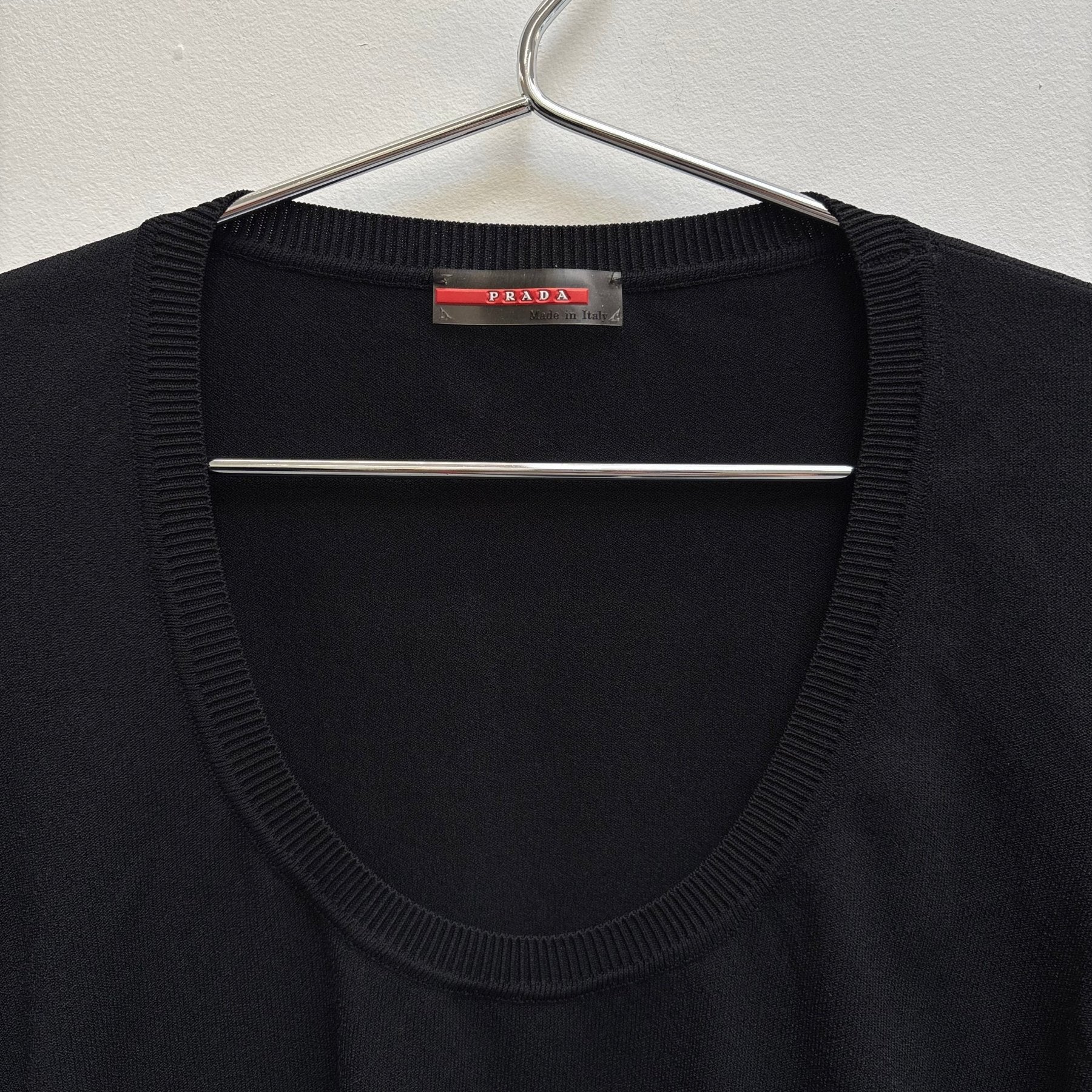 Prada Side Zipper Crewneck Sweater - Image 3