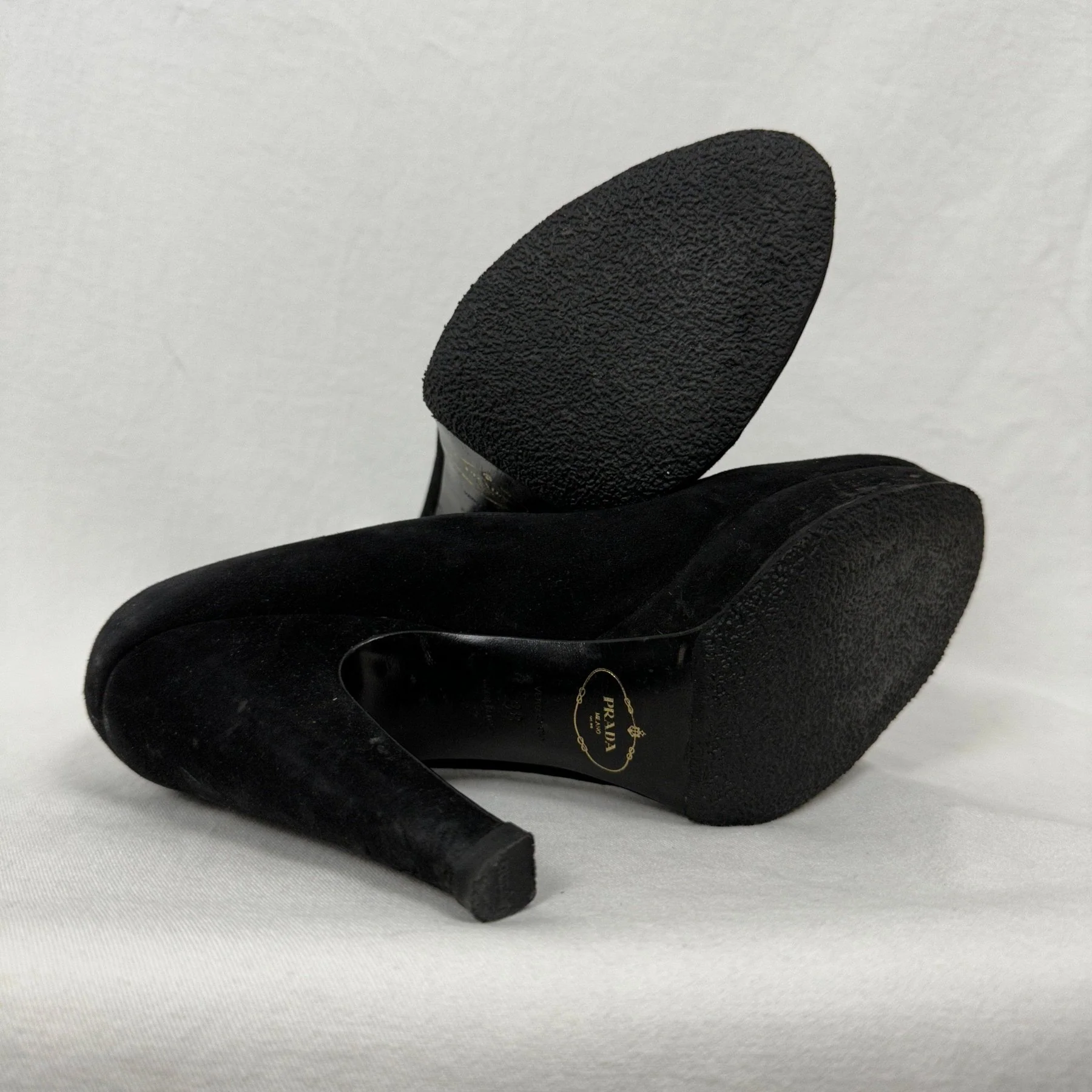 Prada Suede Pumps - Image 6
