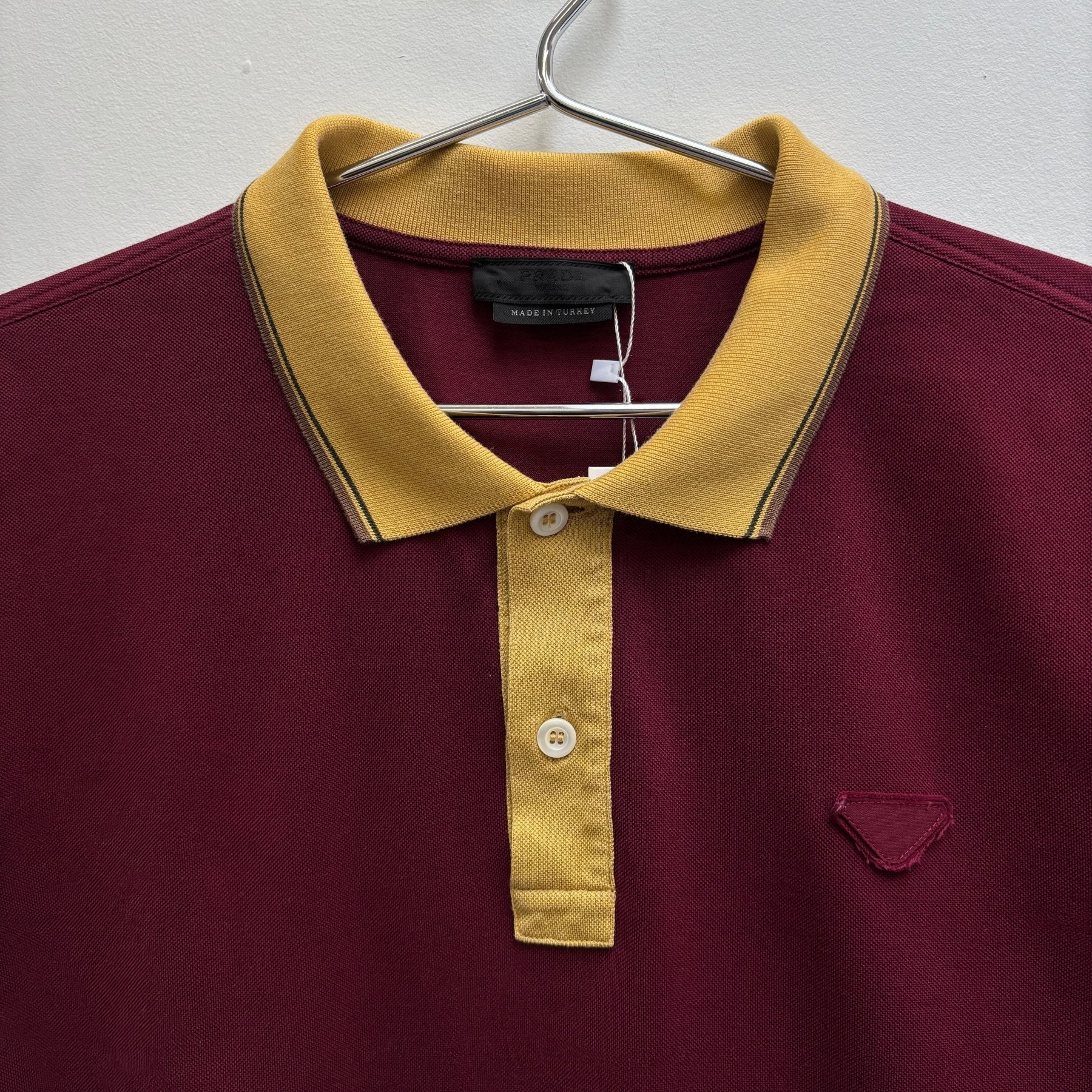 Prada Two Toned Polo Shirt - Image 3