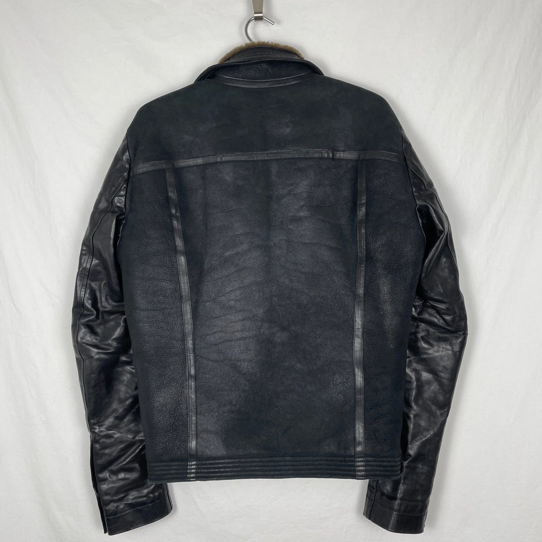 FW12 Rick Owens "Mountain" Shearling Jacket - Image 2