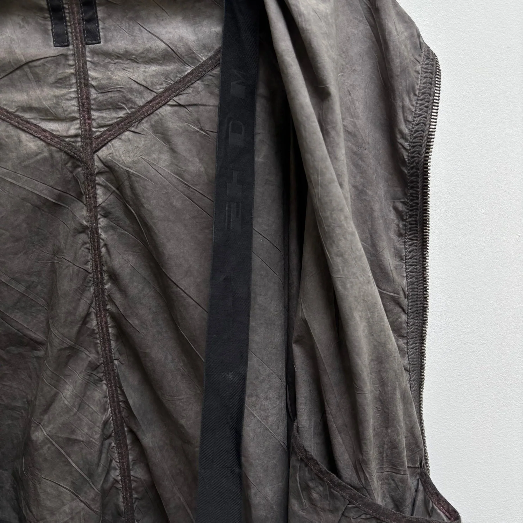 Rick Owens DRKSHDW Draped Long Vest - Image 14