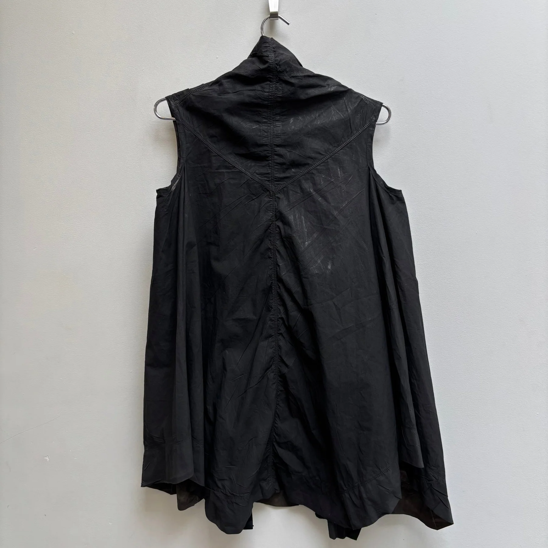 Rick Owens DRKSHDW Draped Long Vest - Image 2