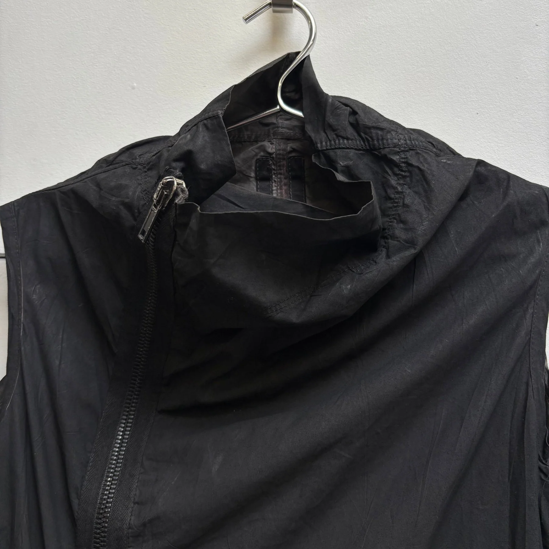 Rick Owens DRKSHDW Draped Long Vest - Image 4