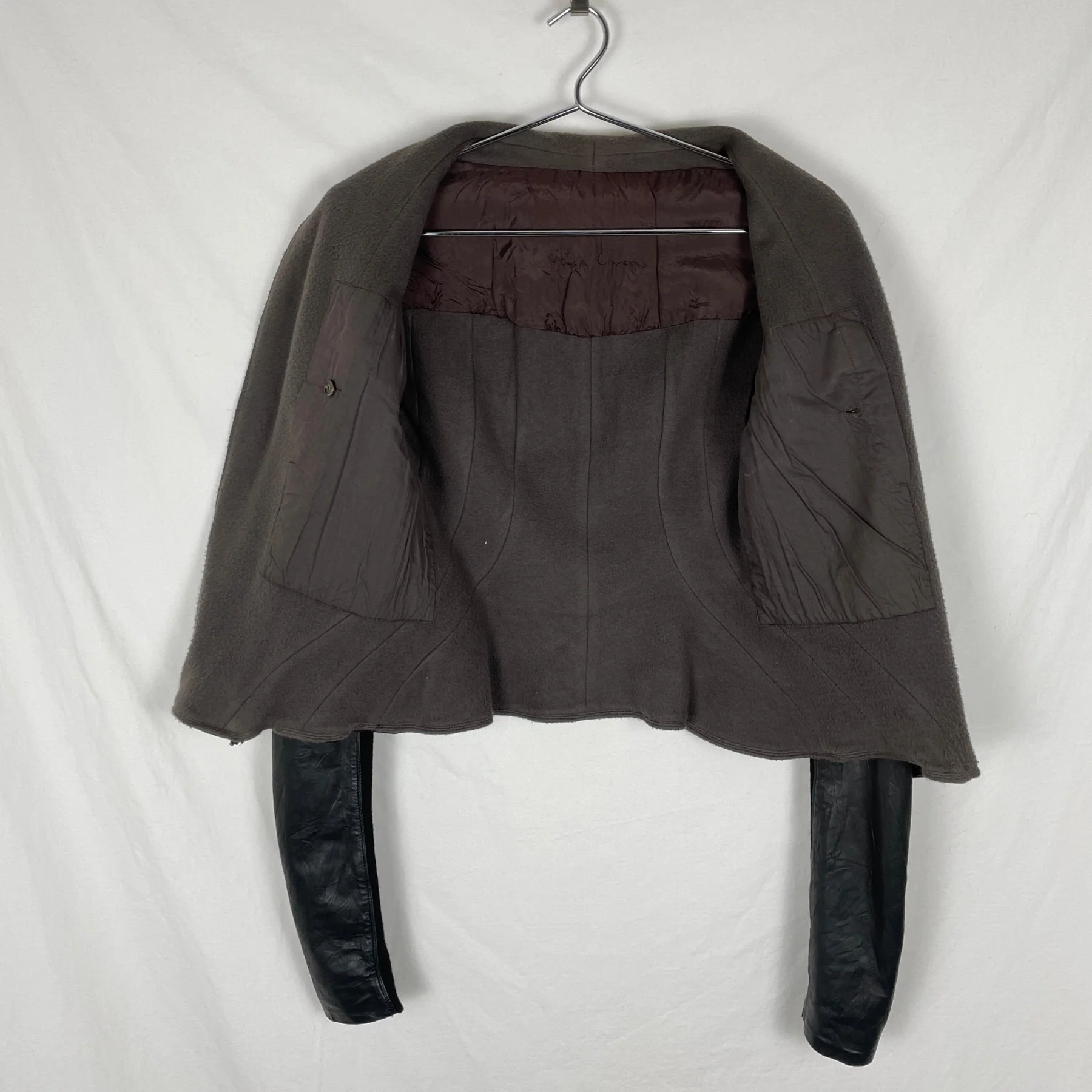 Rick Owens SS14 "Viciuos" Lamb Leather Biker Jacket - Image 9