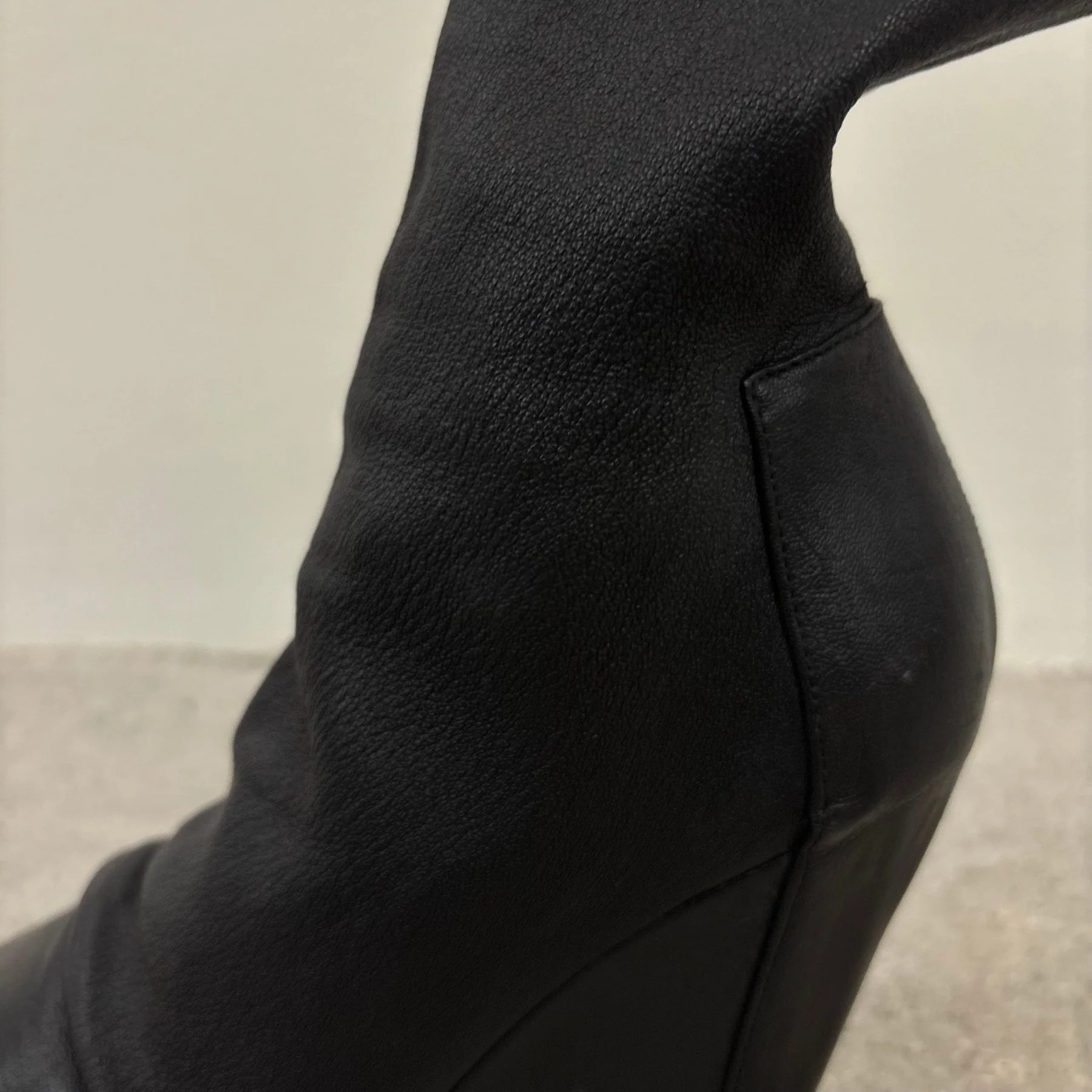 Rick Owens Larry Sock Open Toe Wedge Heels - Image 6