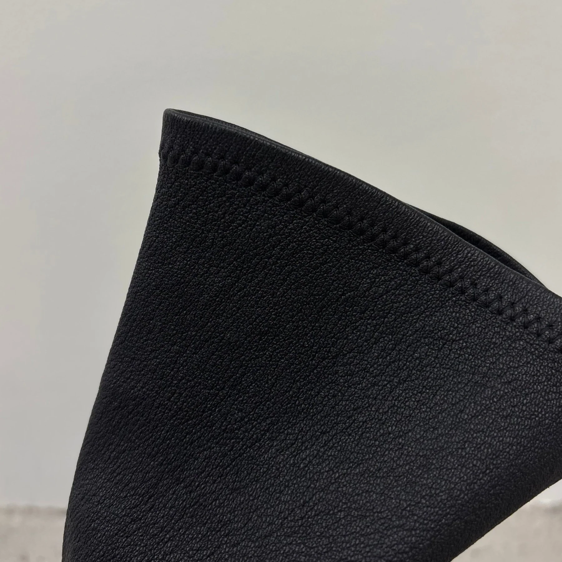 Rick Owens Larry Sock Open Toe Wedge Heels - Image 8