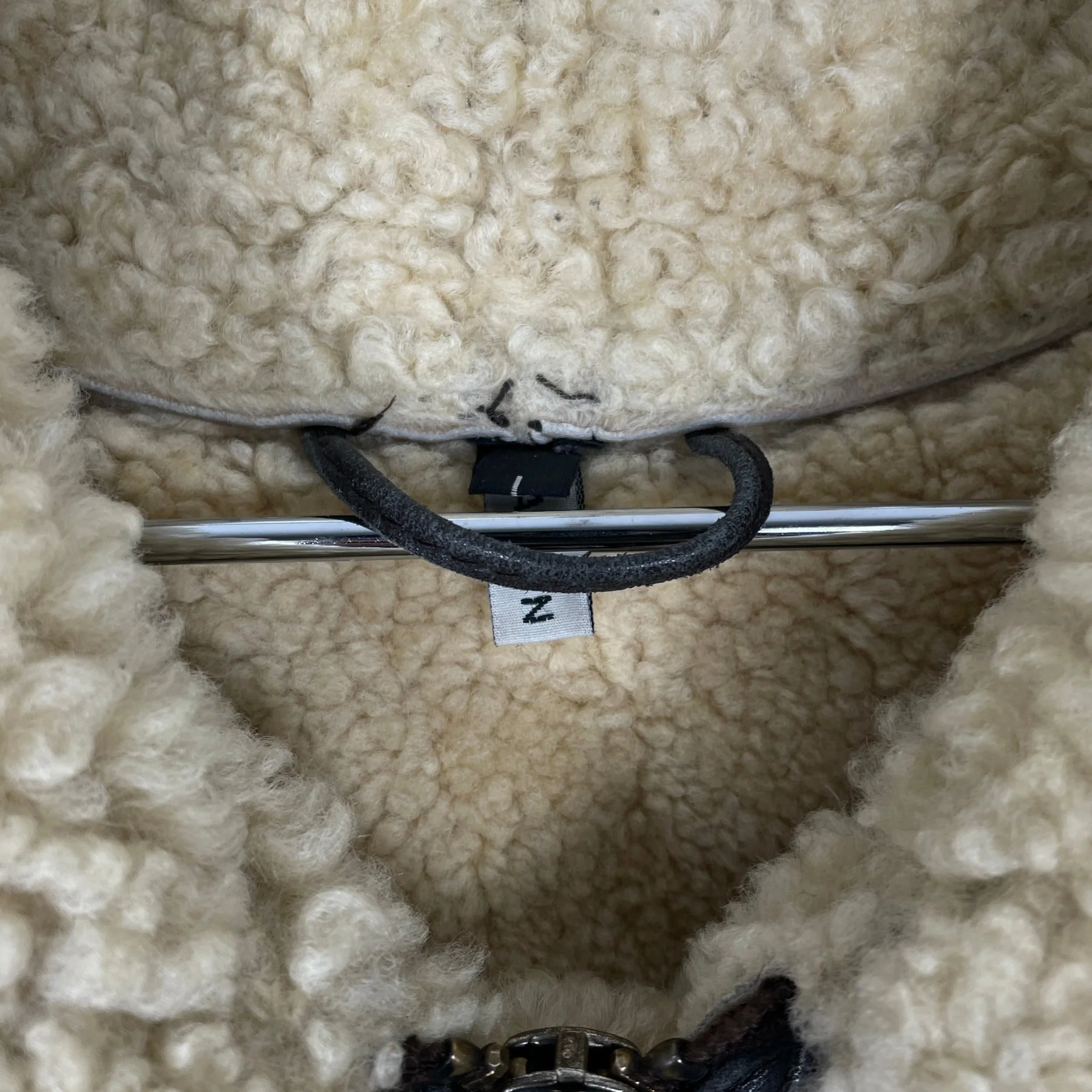 Stone Island Shearling Aviator Jacket - Image 4
