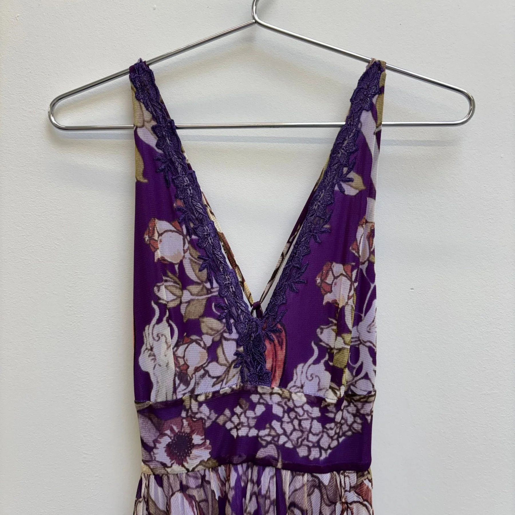 Roberto Cavalli Floral Patterned Summer Dress - Image 3