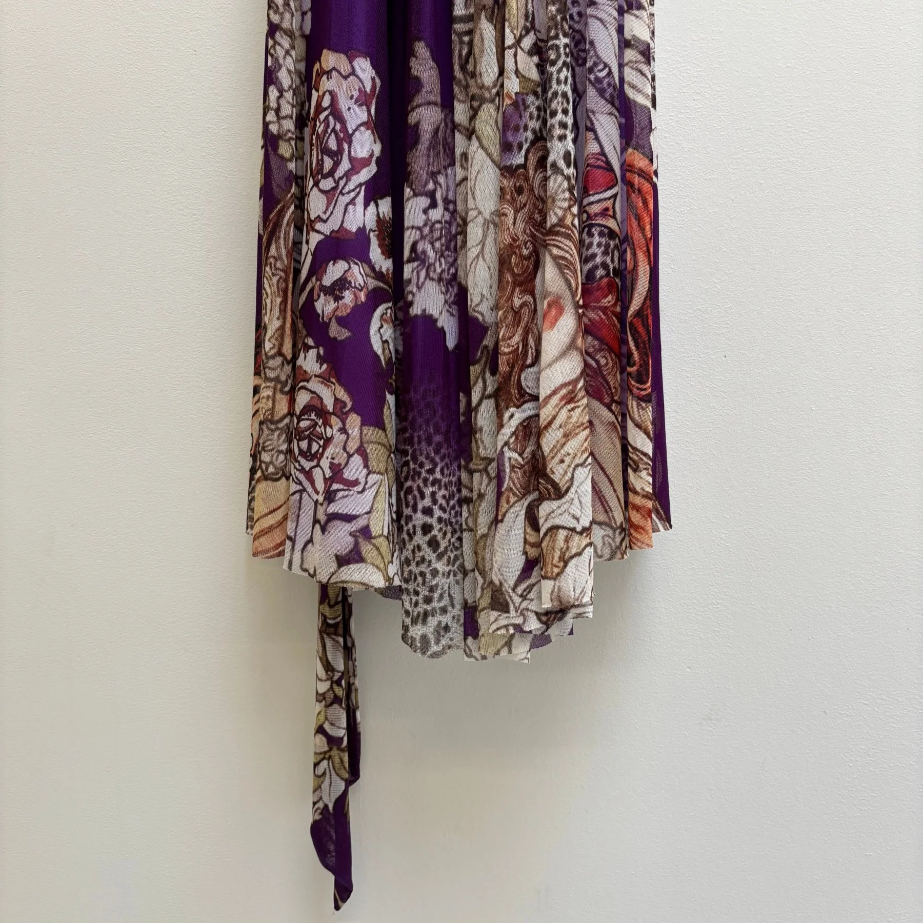 Roberto Cavalli Floral Patterned Summer Dress - Image 4