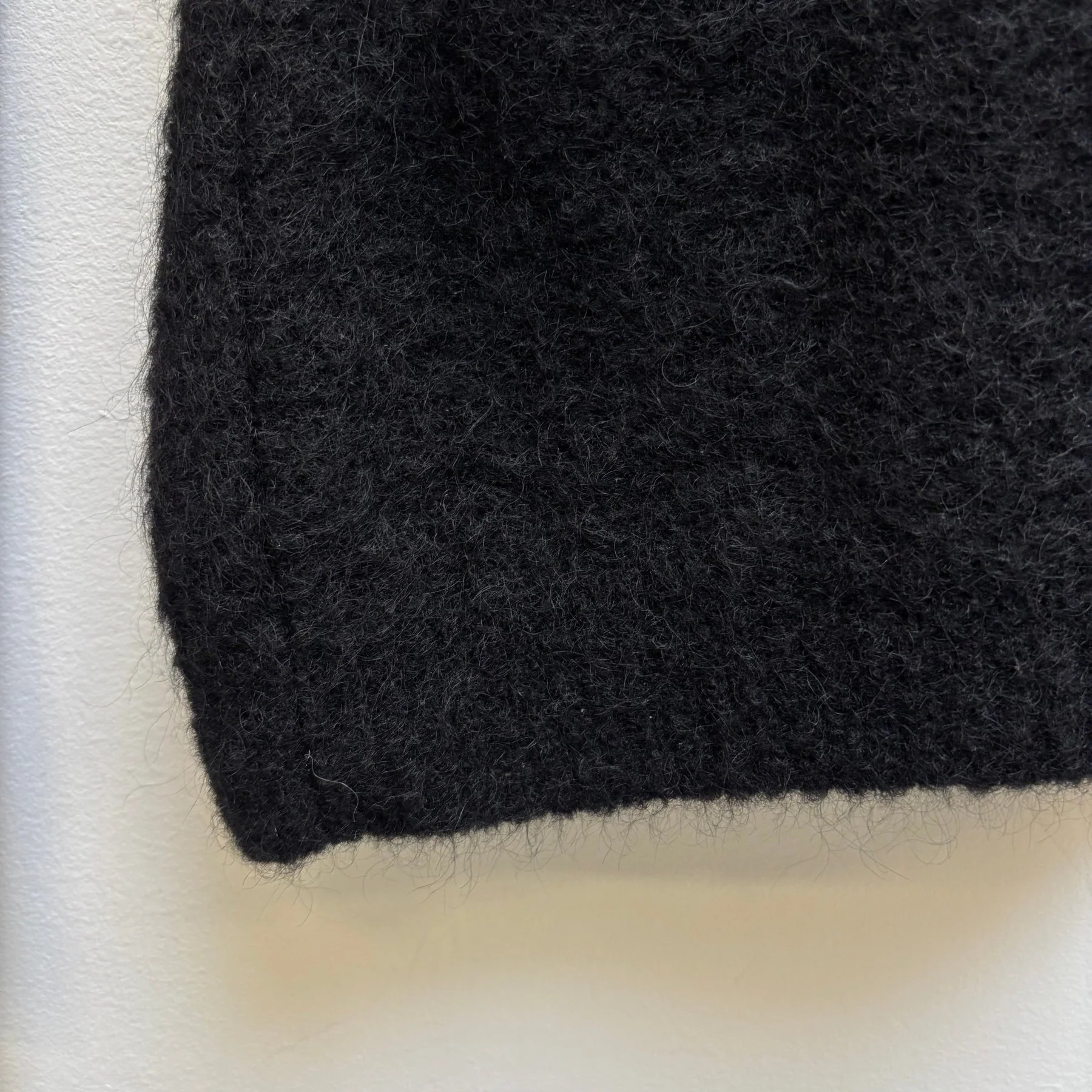 Roberto Cavalli Mohair Studded Shoulder Knit Long Sleeve - Image 8