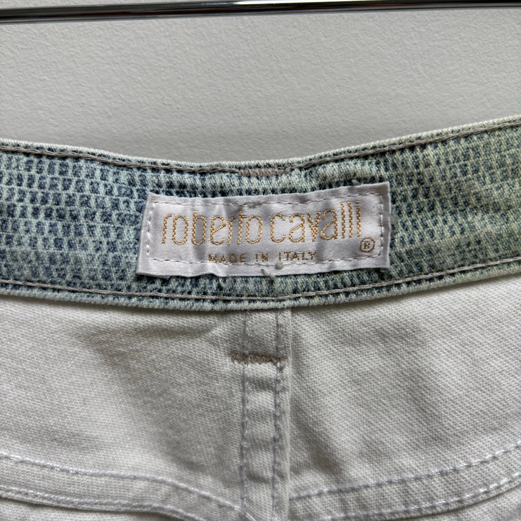 Roberto Cavalli Snakeskin Printed Pants - Image 13