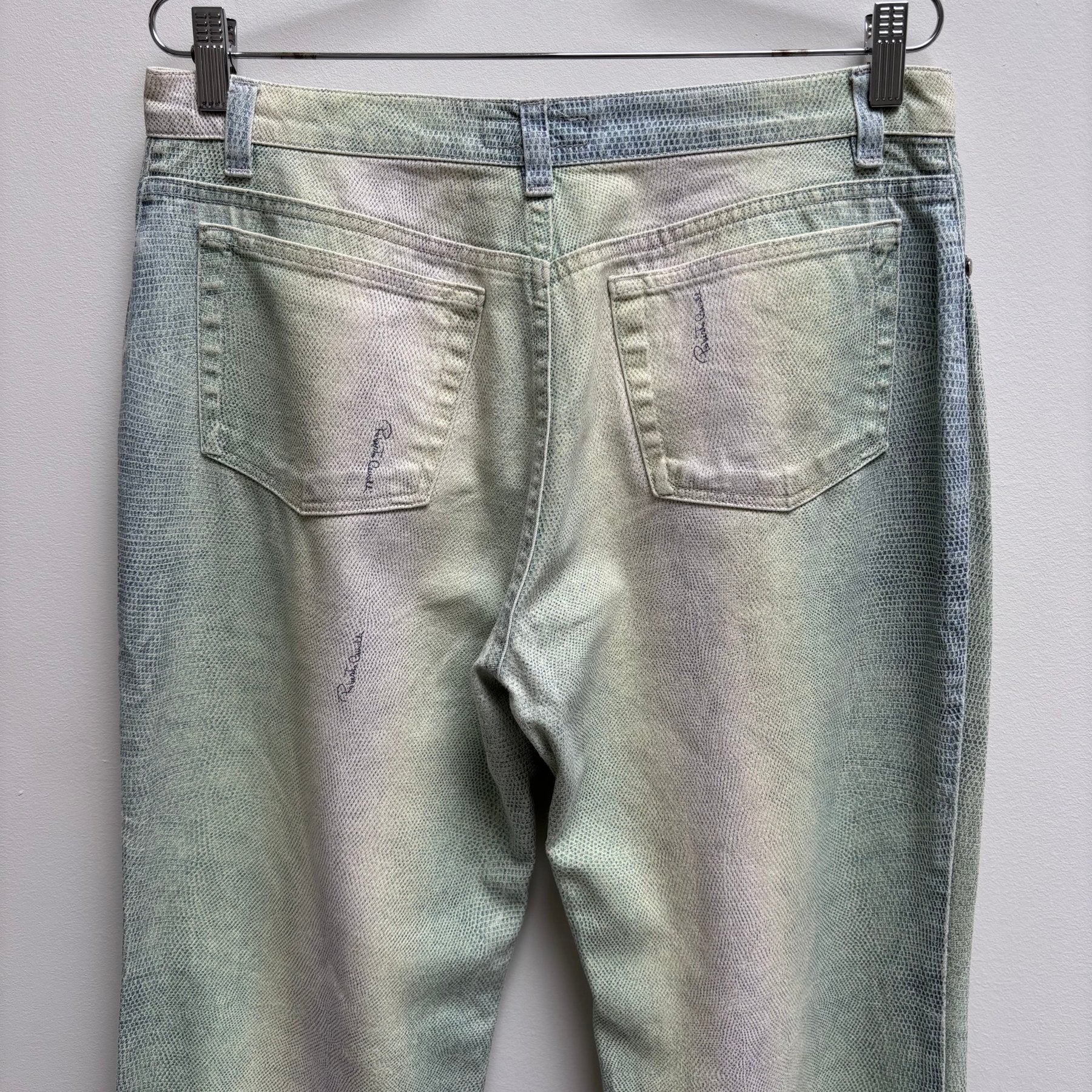 Roberto Cavalli Snakeskin Printed Pants - Image 5