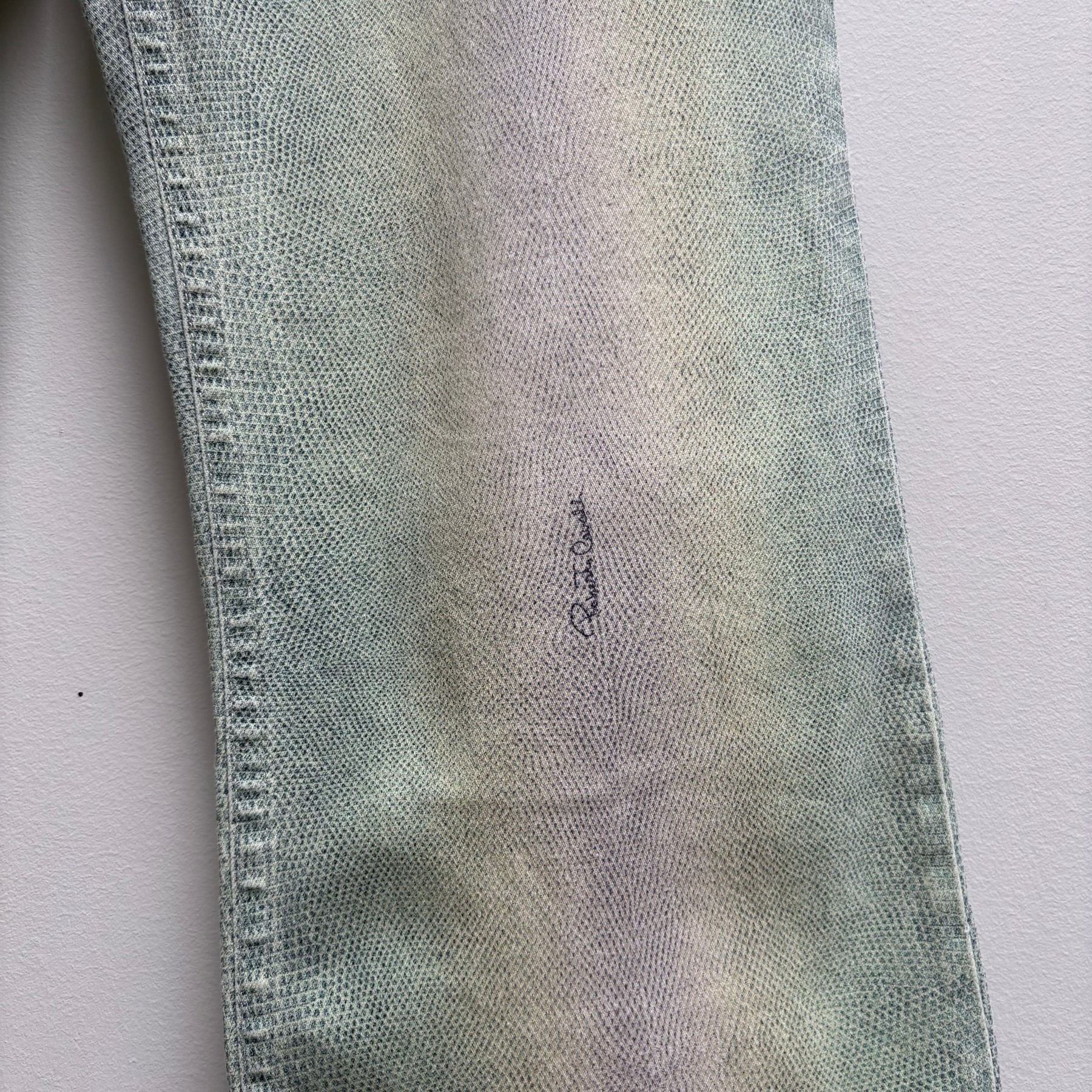 Roberto Cavalli Snakeskin Printed Pants - Image 9