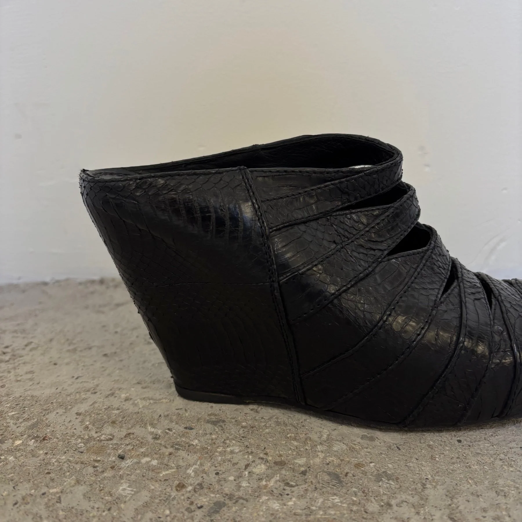 SS11 Rick Owens “Anthem” Wedge Heels - Image 5