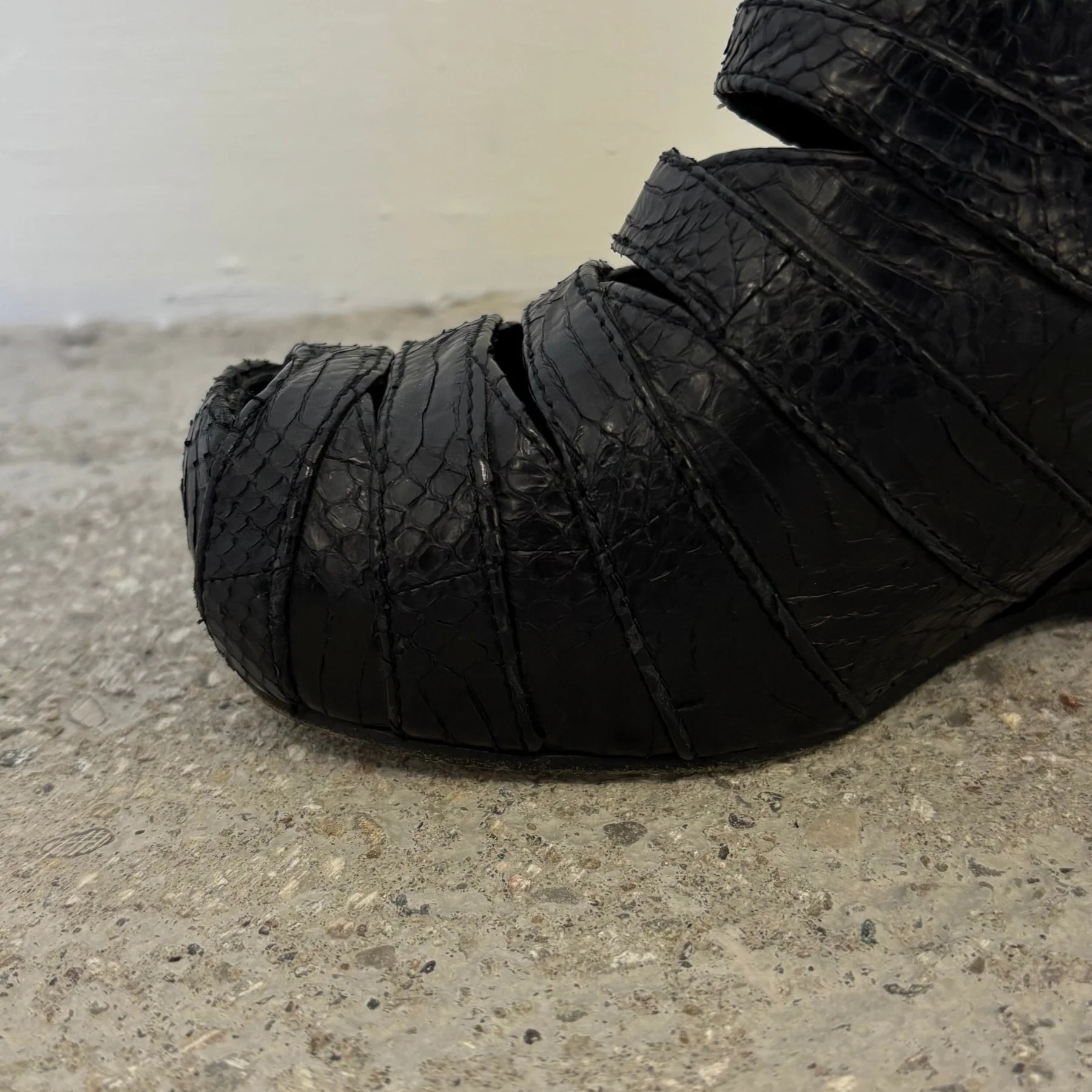 SS11 Rick Owens “Anthem” Wedge Heels - Image 6
