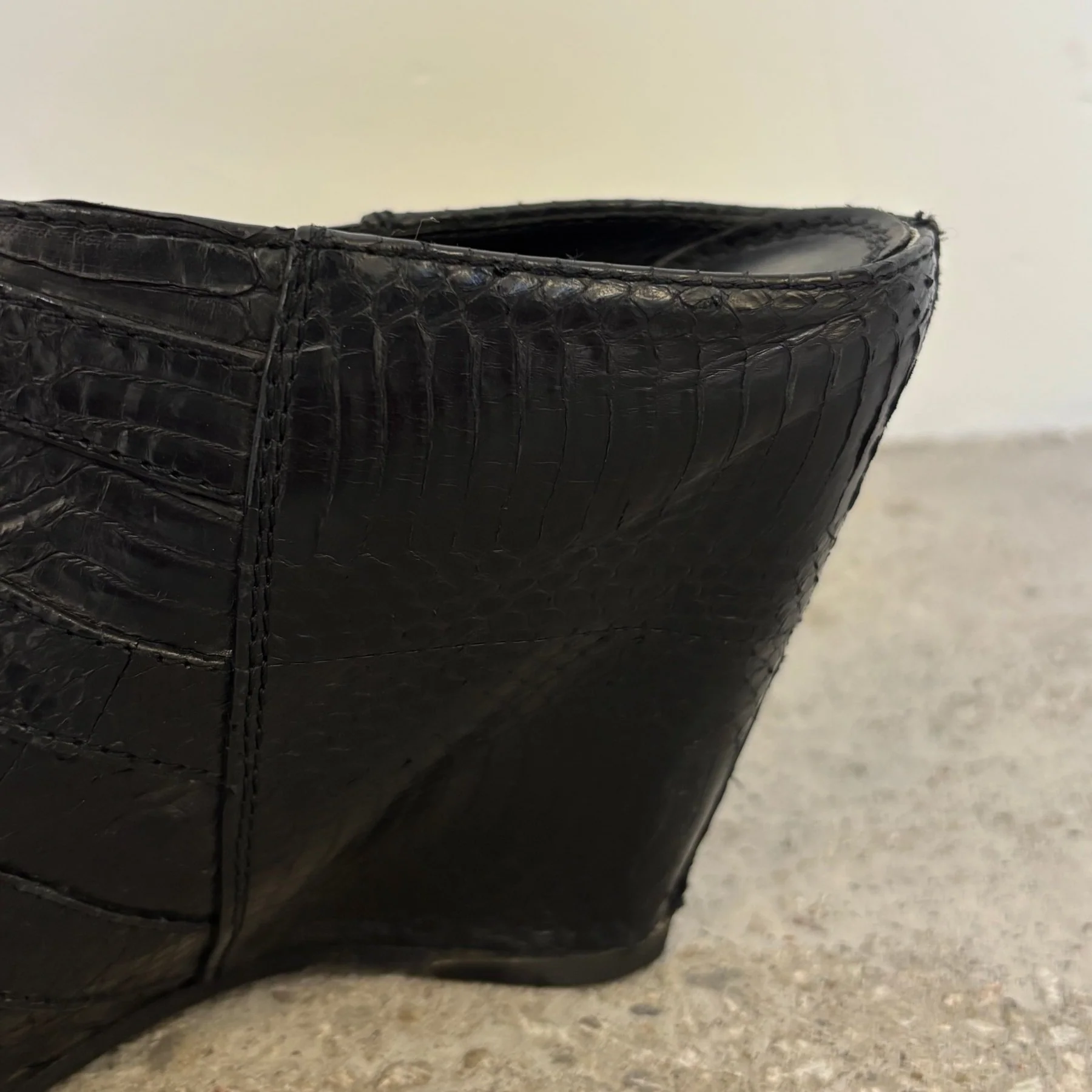 SS11 Rick Owens “Anthem” Wedge Heels - Image 7