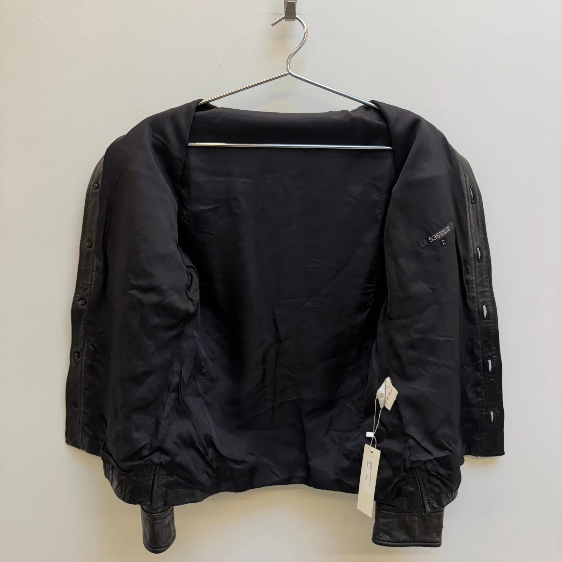 5351 Pour Les Hommes Leather Shirt Jacket - Image 12