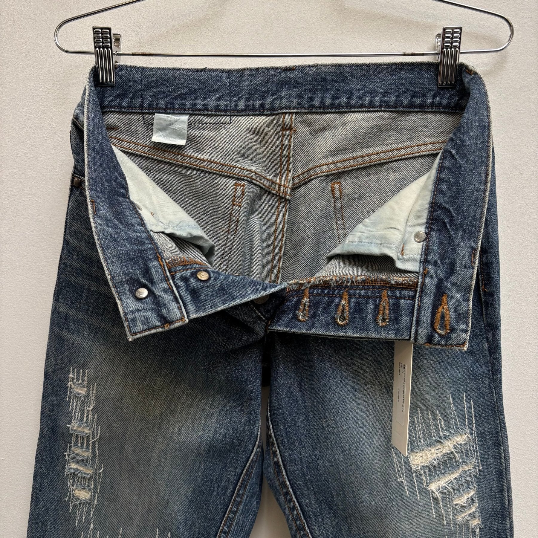 00s Shellac Rip & Repair Jeans - Image 13
