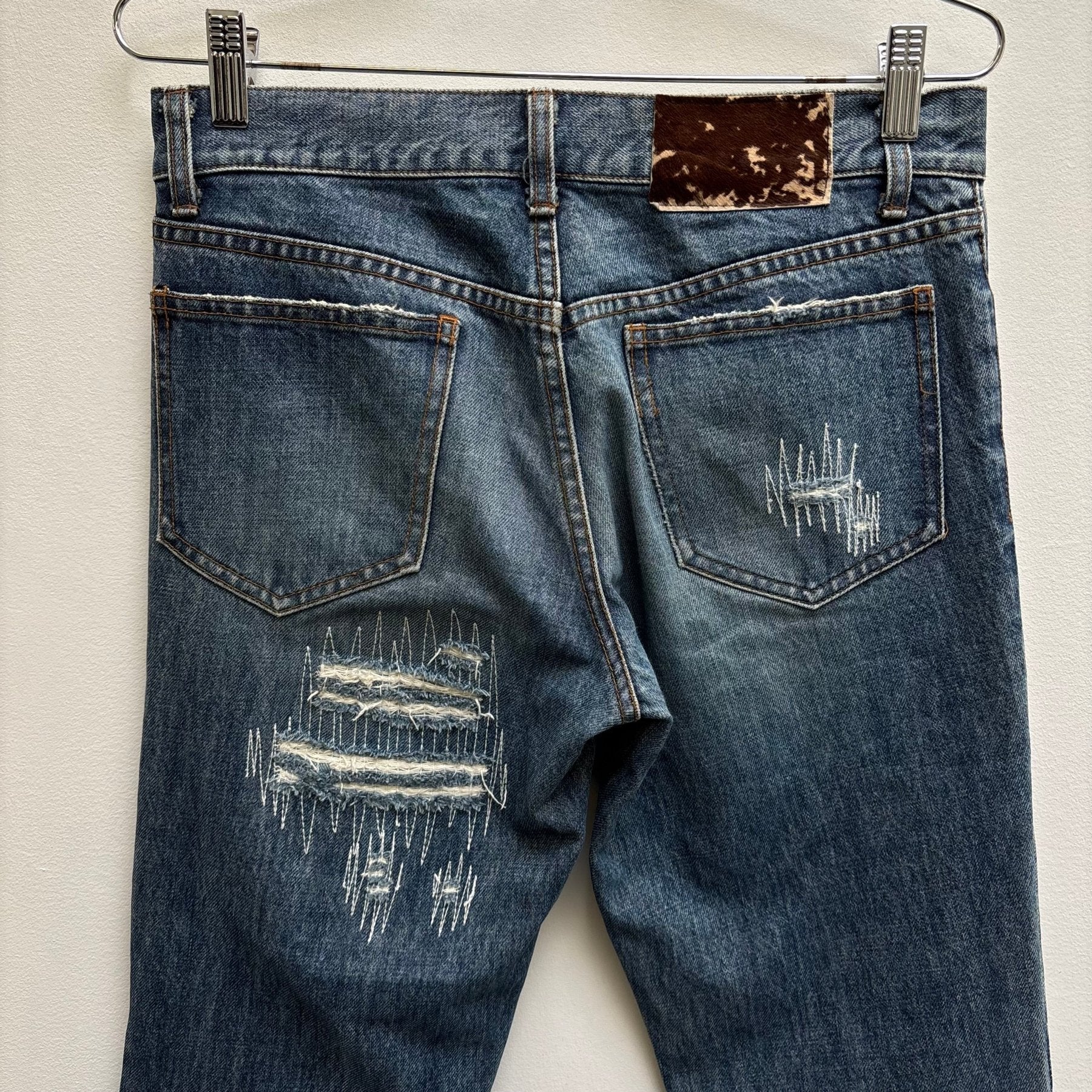00s Shellac Rip & Repair Jeans - Image 8