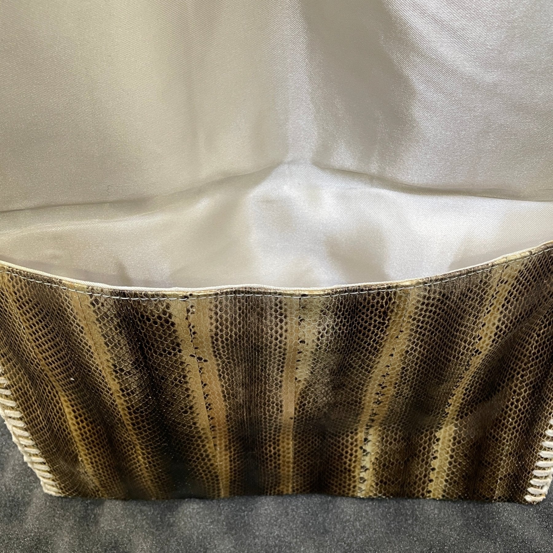 Snake Print Clutch - Image 6