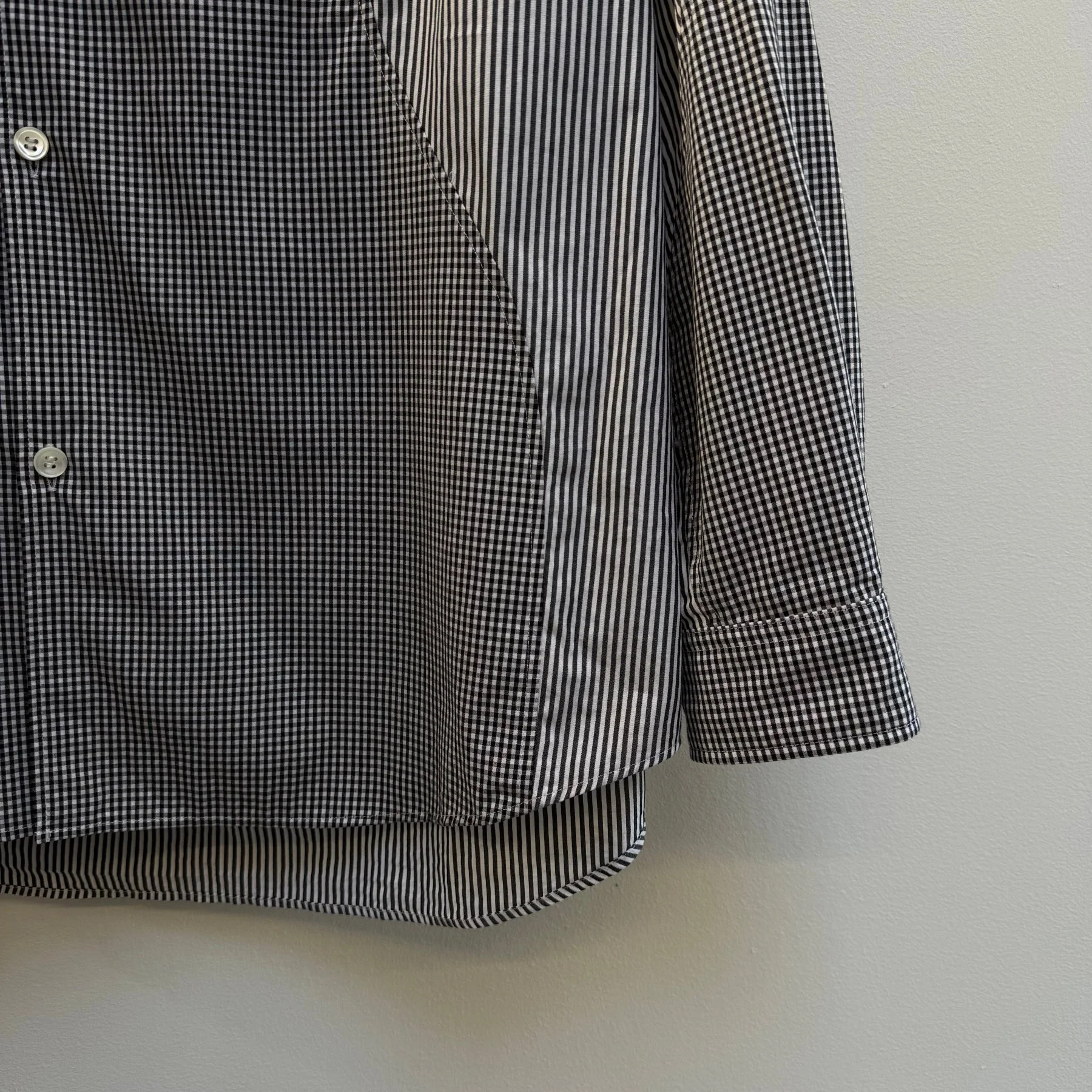 SS/FW25 Undercover Double Pattern Button Up - Image 2