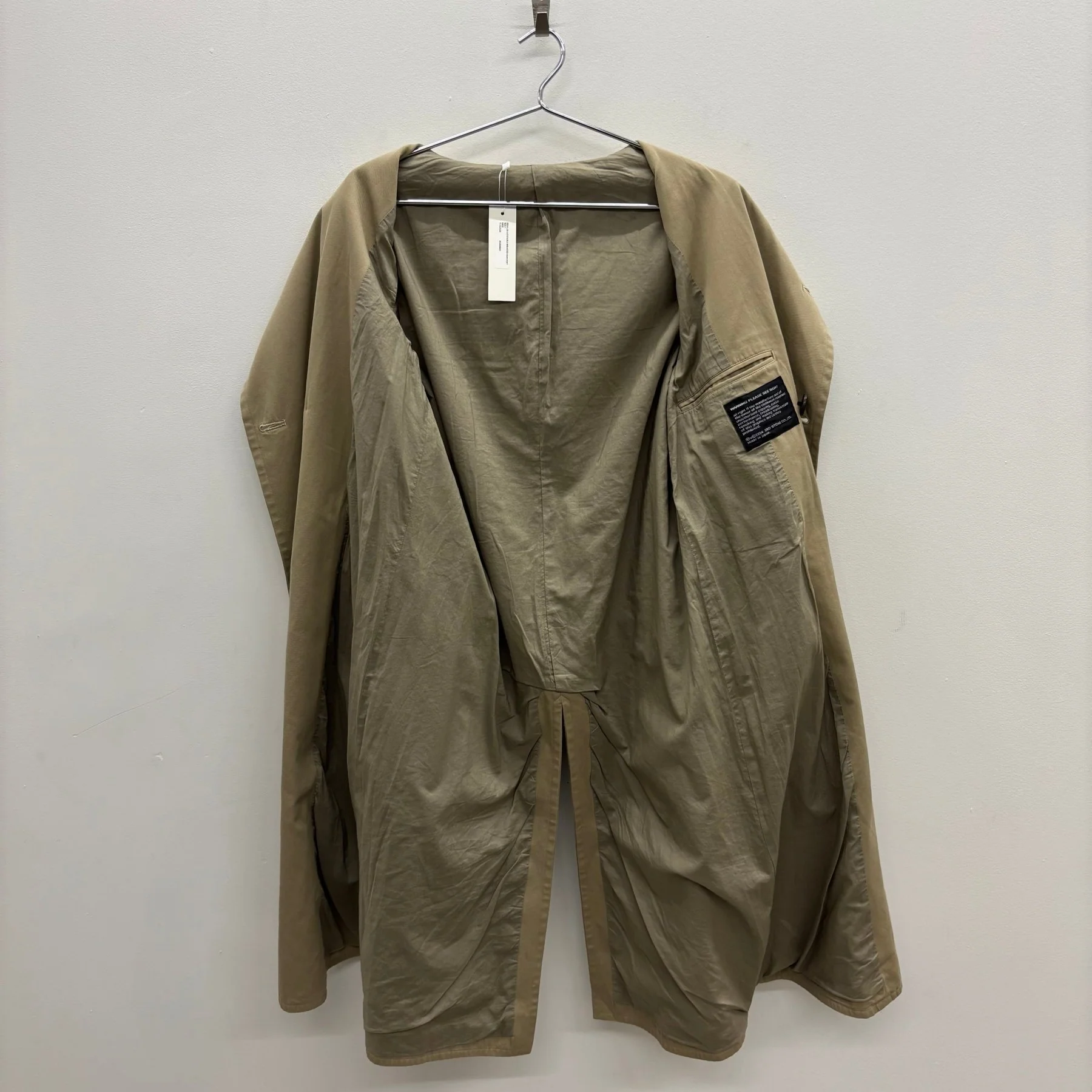 SS04 Julius Double Breasted Trench Coat - Image 13