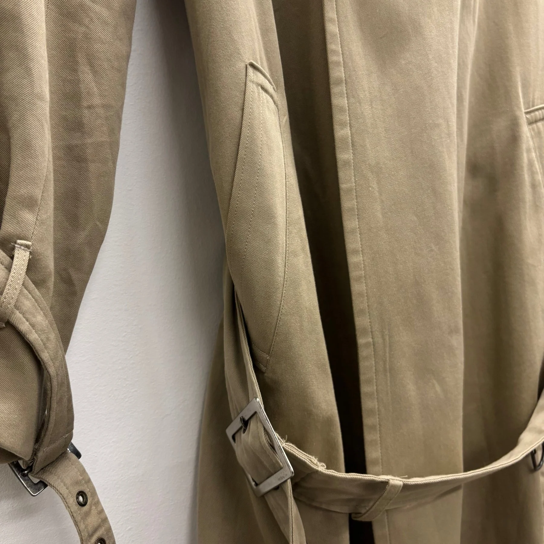 SS04 Julius Double Breasted Trench Coat - Image 7