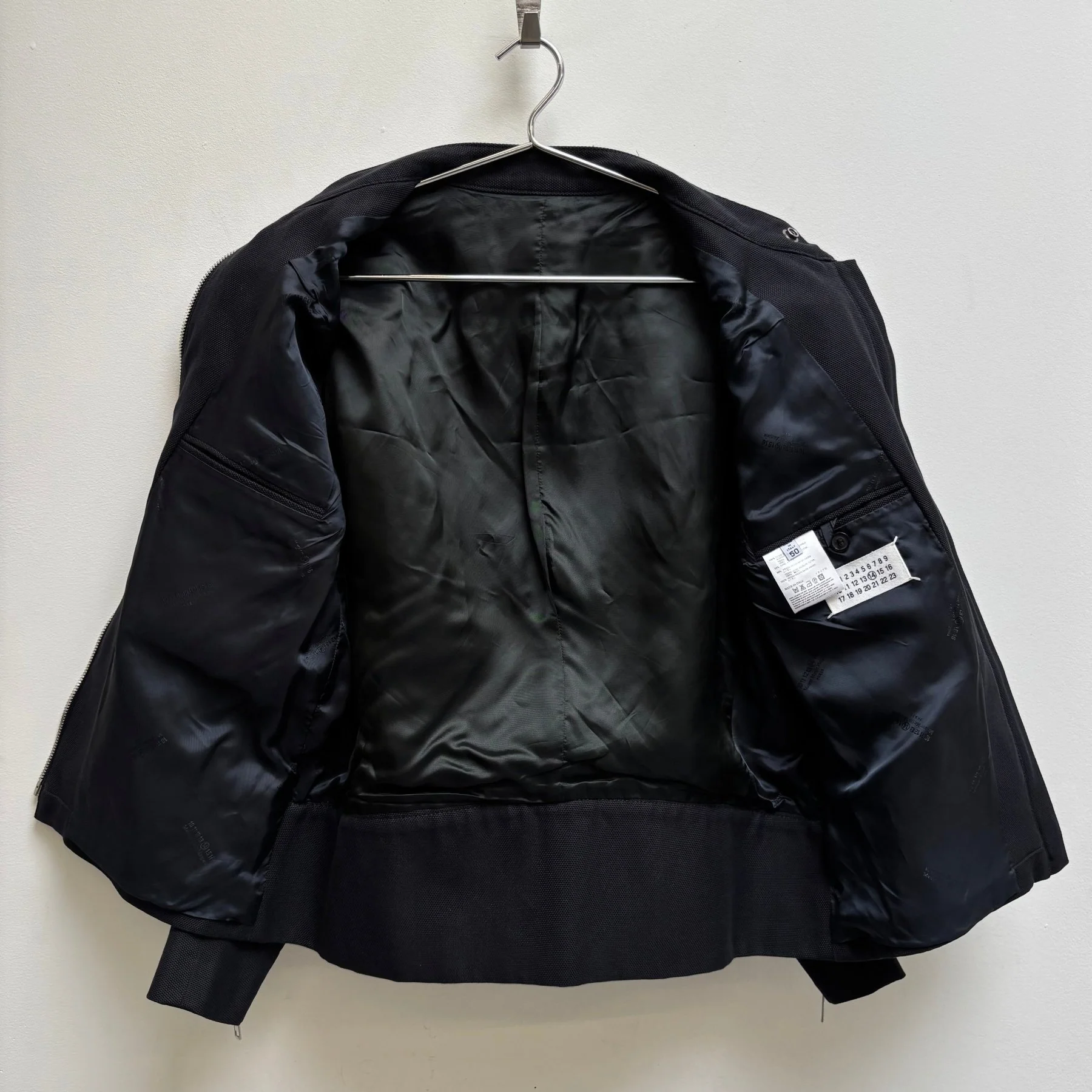 SS08 Maison Margiela 5-Zip Biker Jacket - Image 12