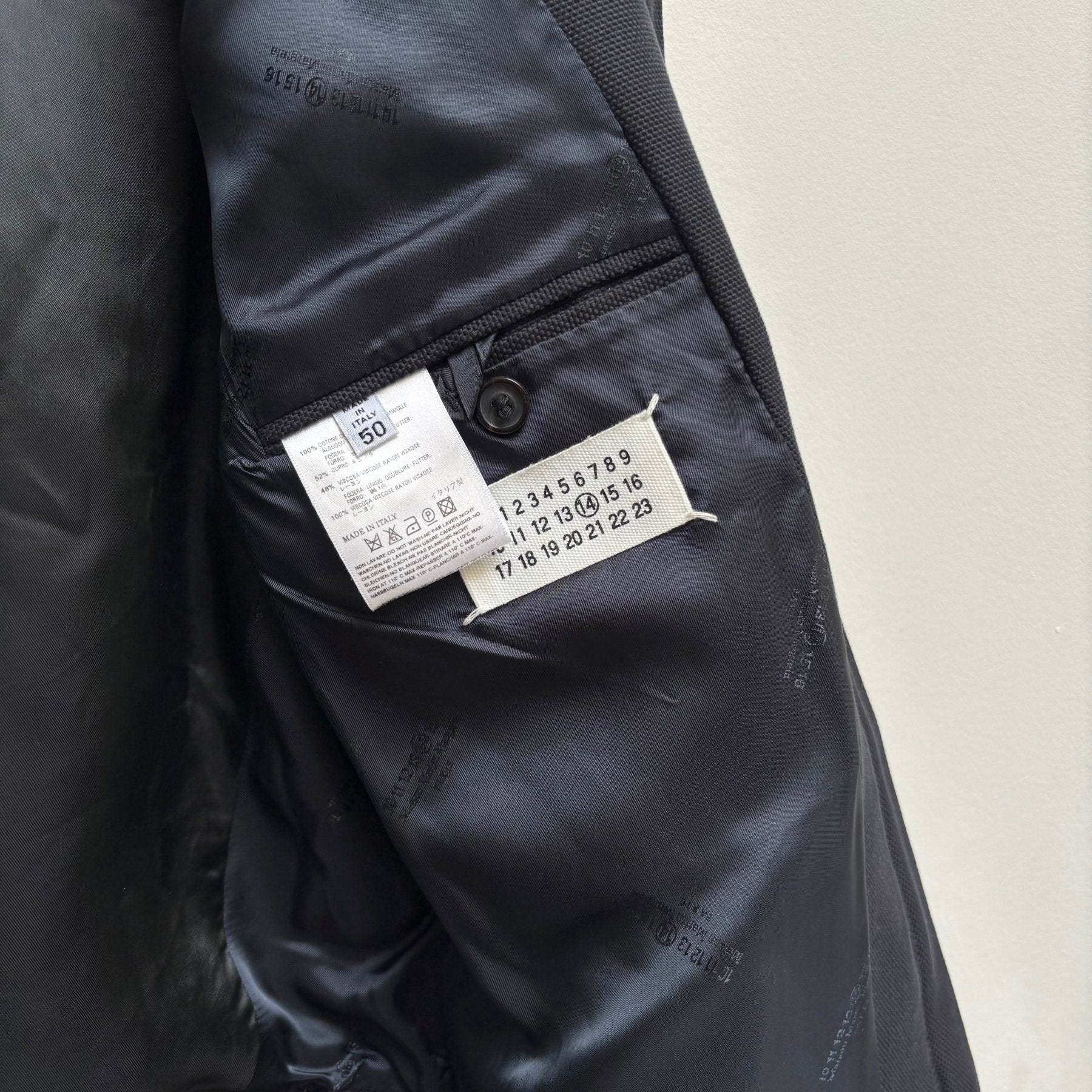 SS08 Maison Margiela 5-Zip Biker Jacket - Image 13