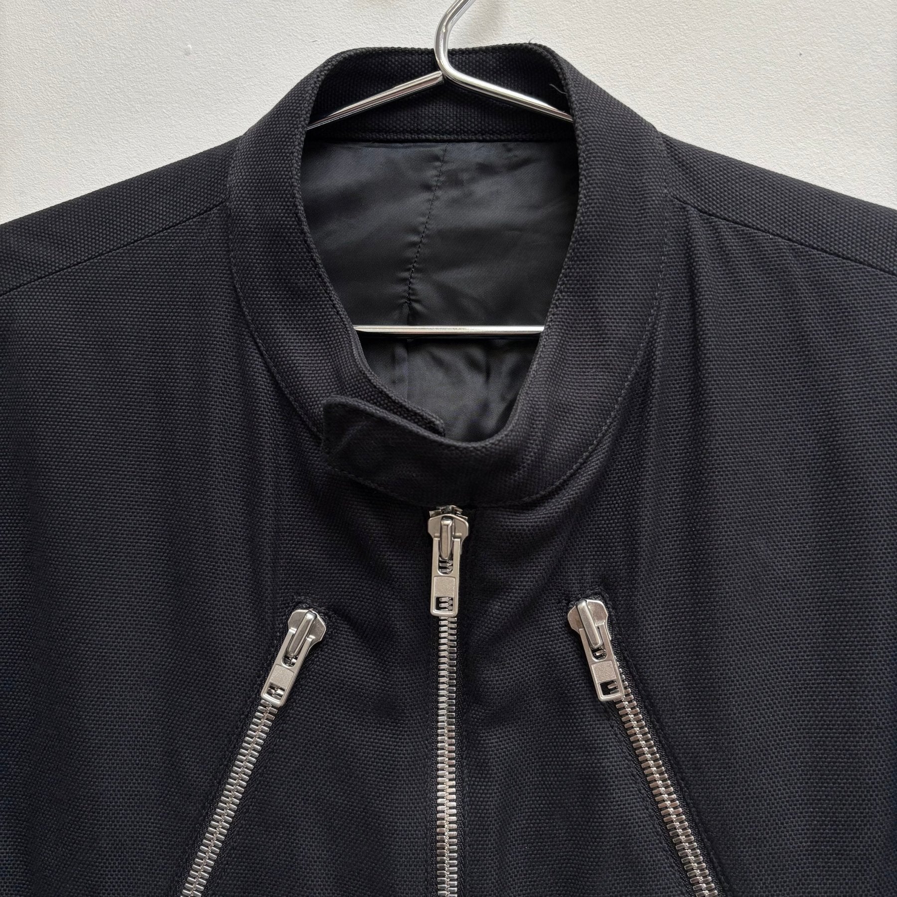 SS08 Maison Margiela 5-Zip Biker Jacket - Image 3