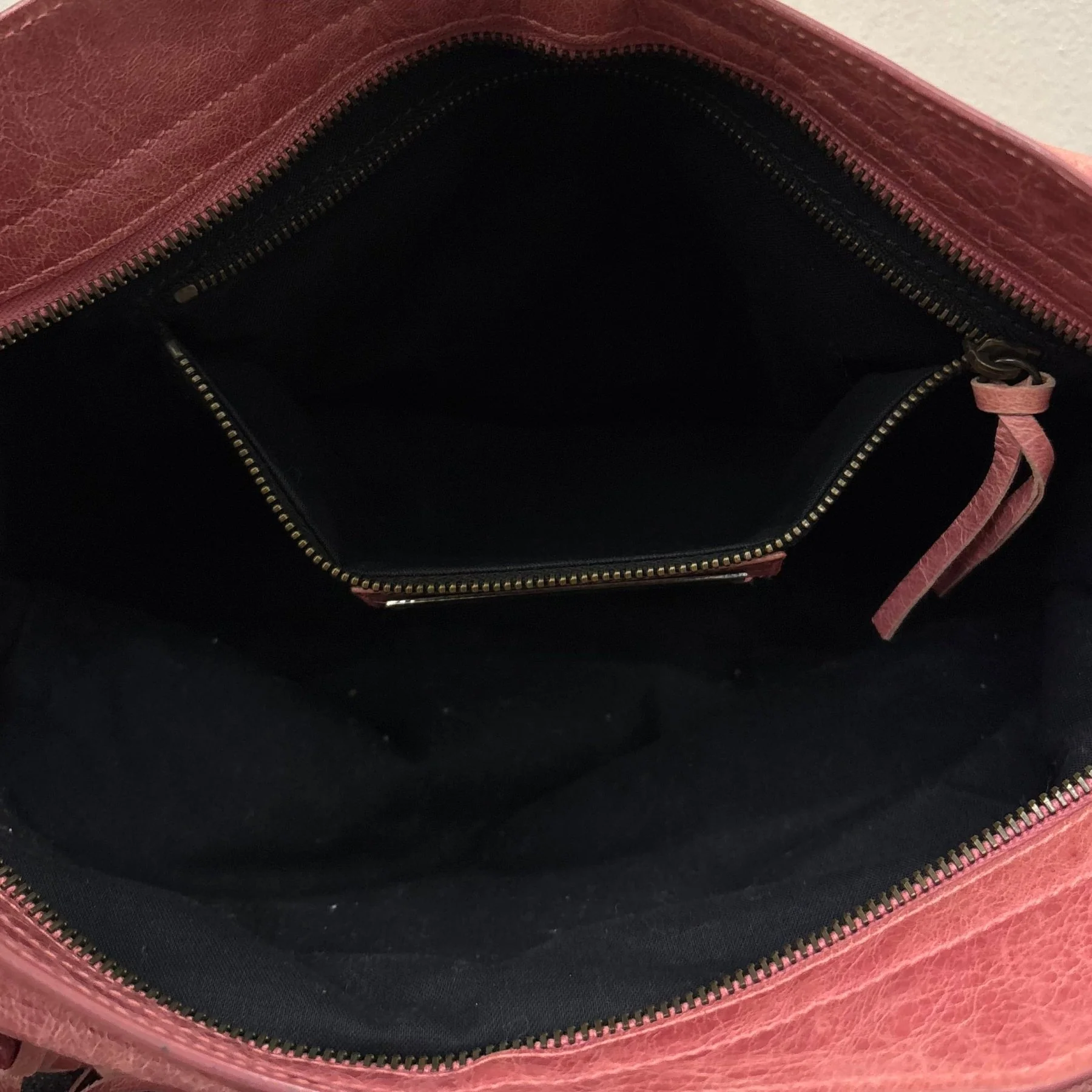 SS09 Balenciaga Pink City Leather Bag - Image 17