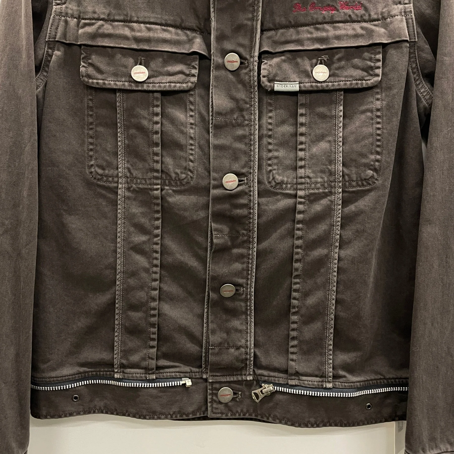 SS11 Undercover Trucker Jacket - Image 4