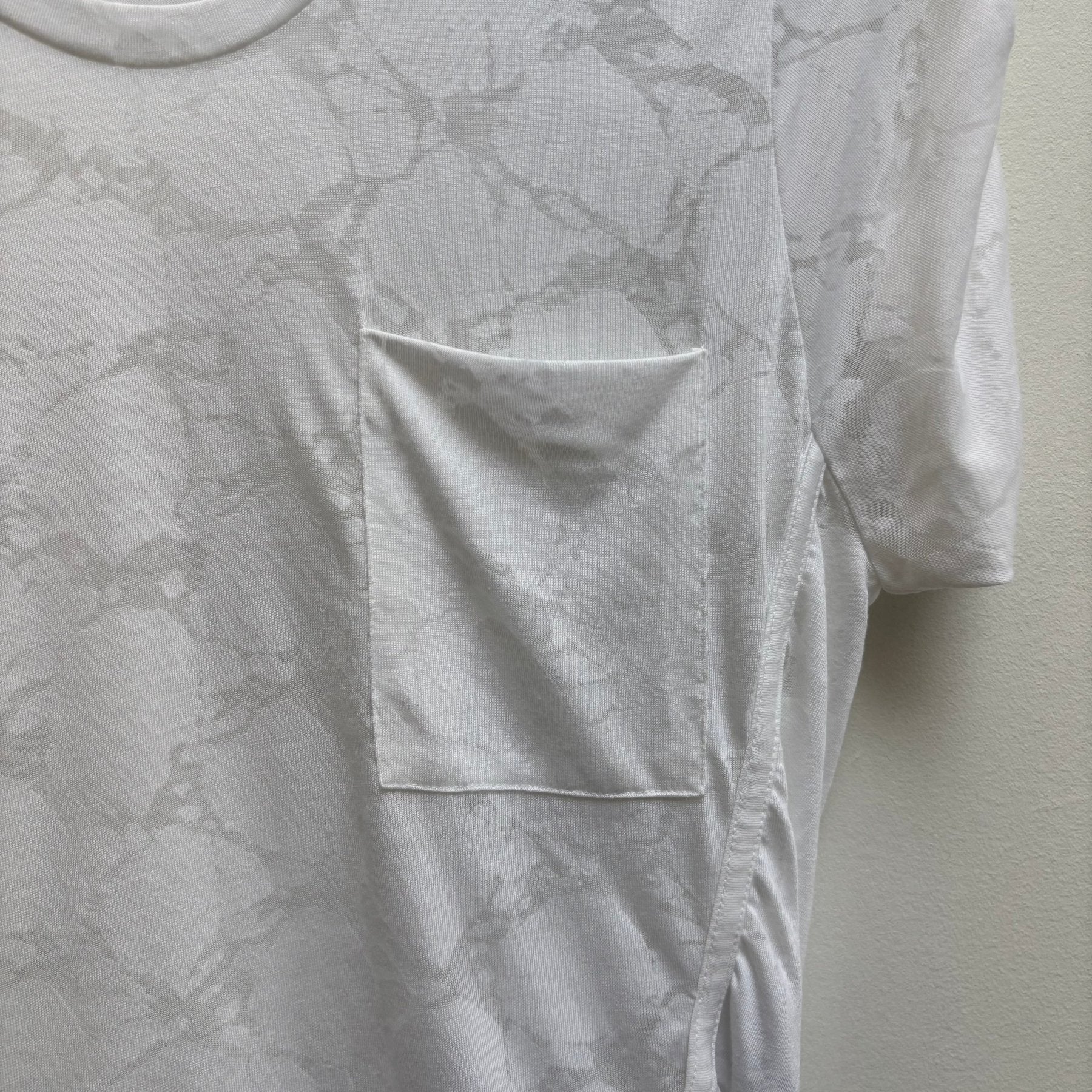 SS12 Balenciaga Sheer Patterned T-Shirt - Image 4