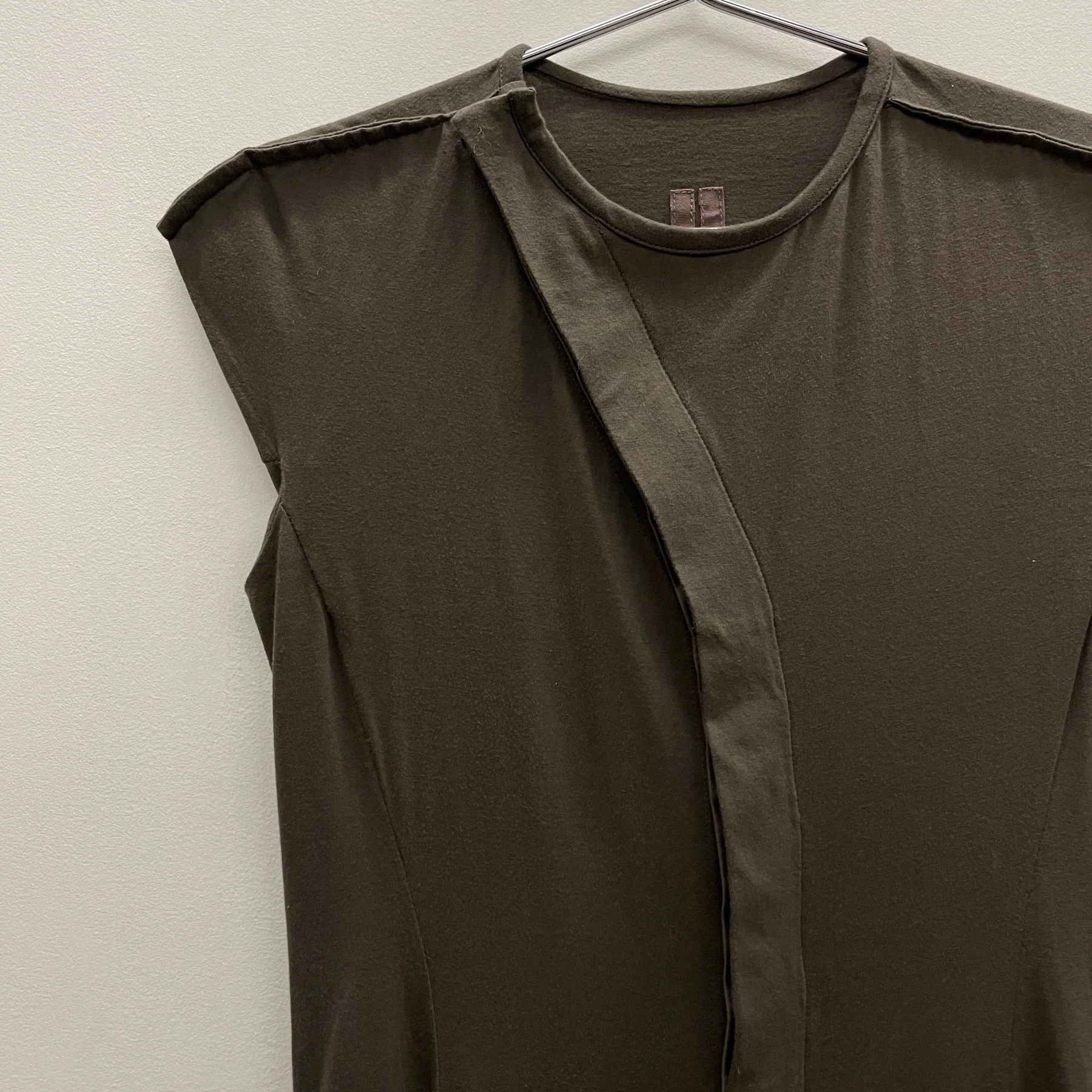 SS12 Rick Owens “Naska” Asymmetrical Column Dress - Image 4