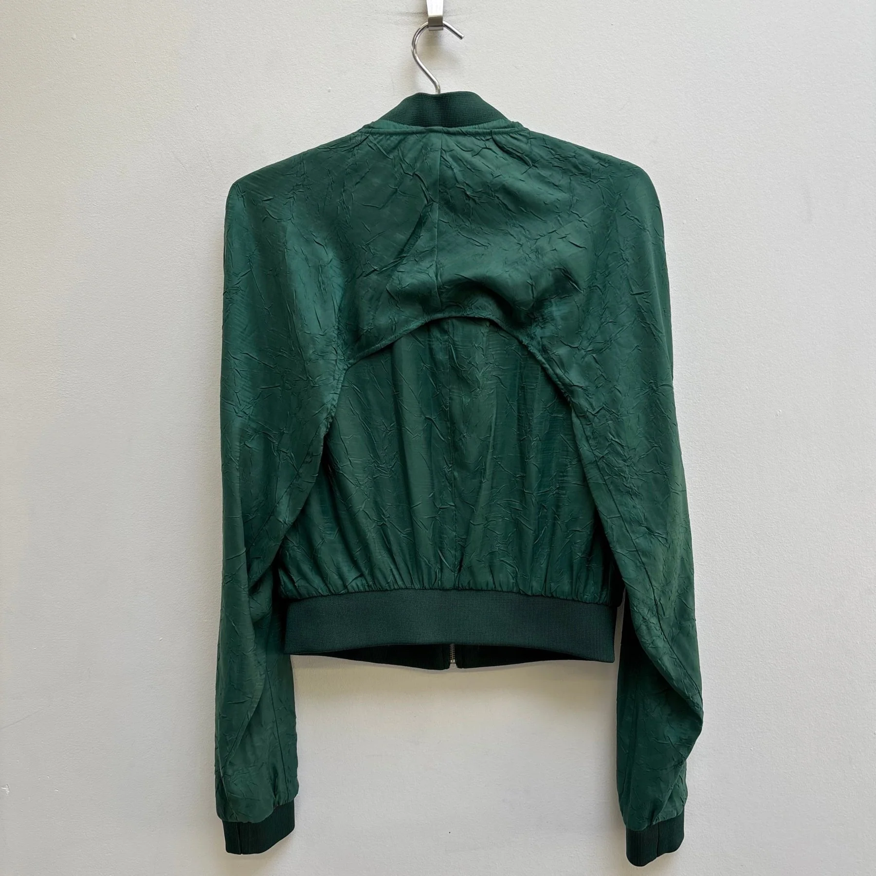 SS13 Acne Studios Wrinkled Bomber Jacket - Image 2