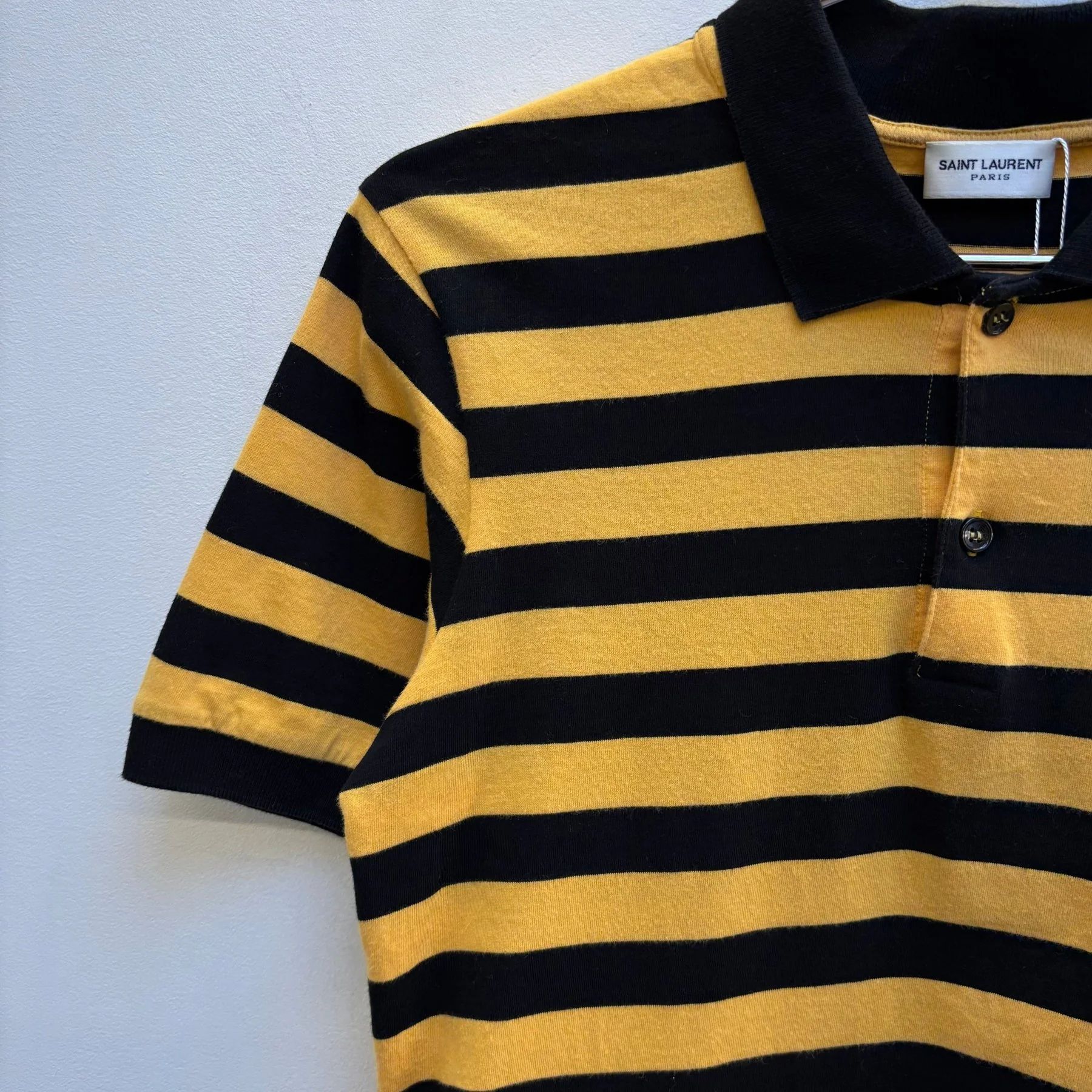 SS13 Saint Laurent by Hedi Slimane Striped Polo - Image 3