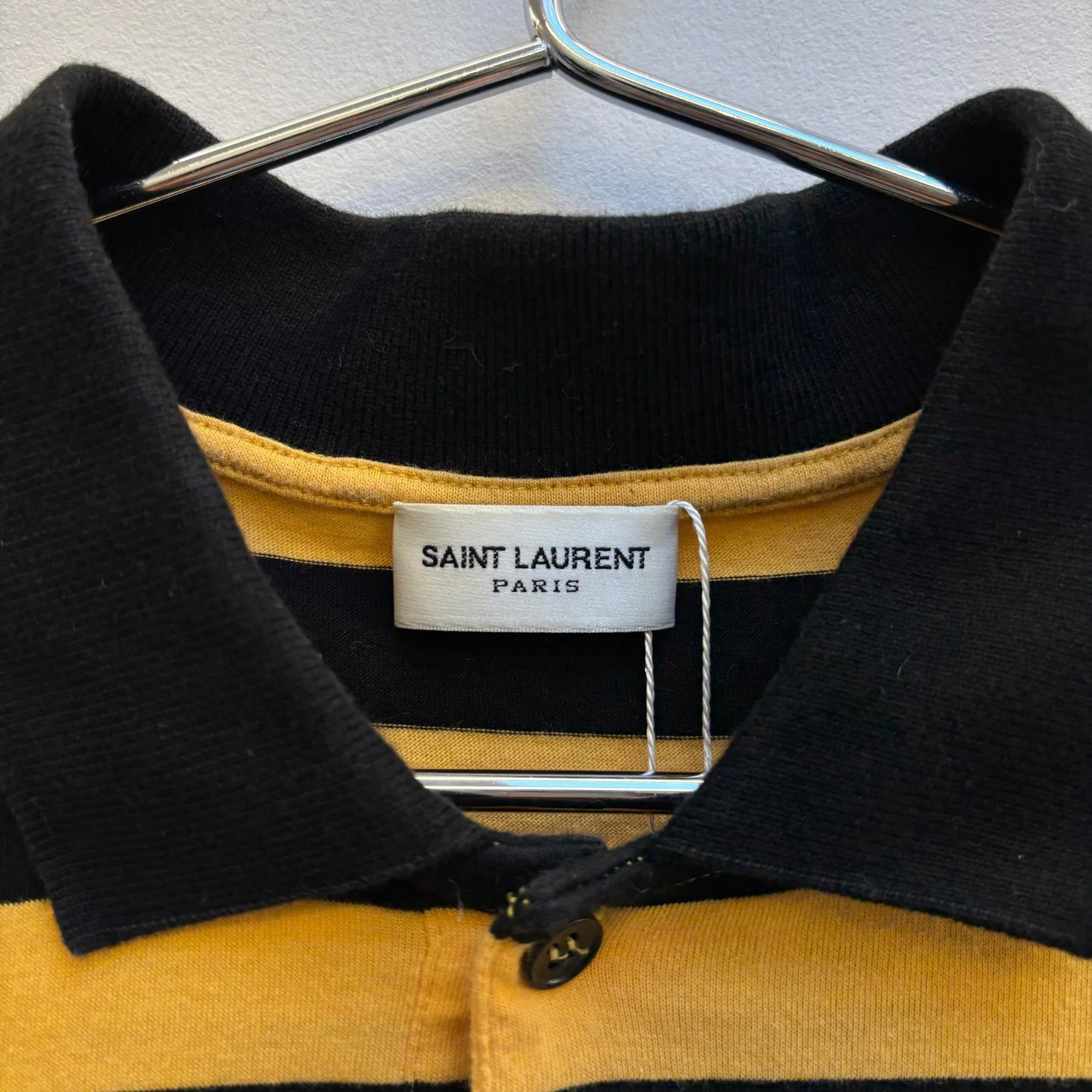 SS13 Saint Laurent by Hedi Slimane Striped Polo - Image 8