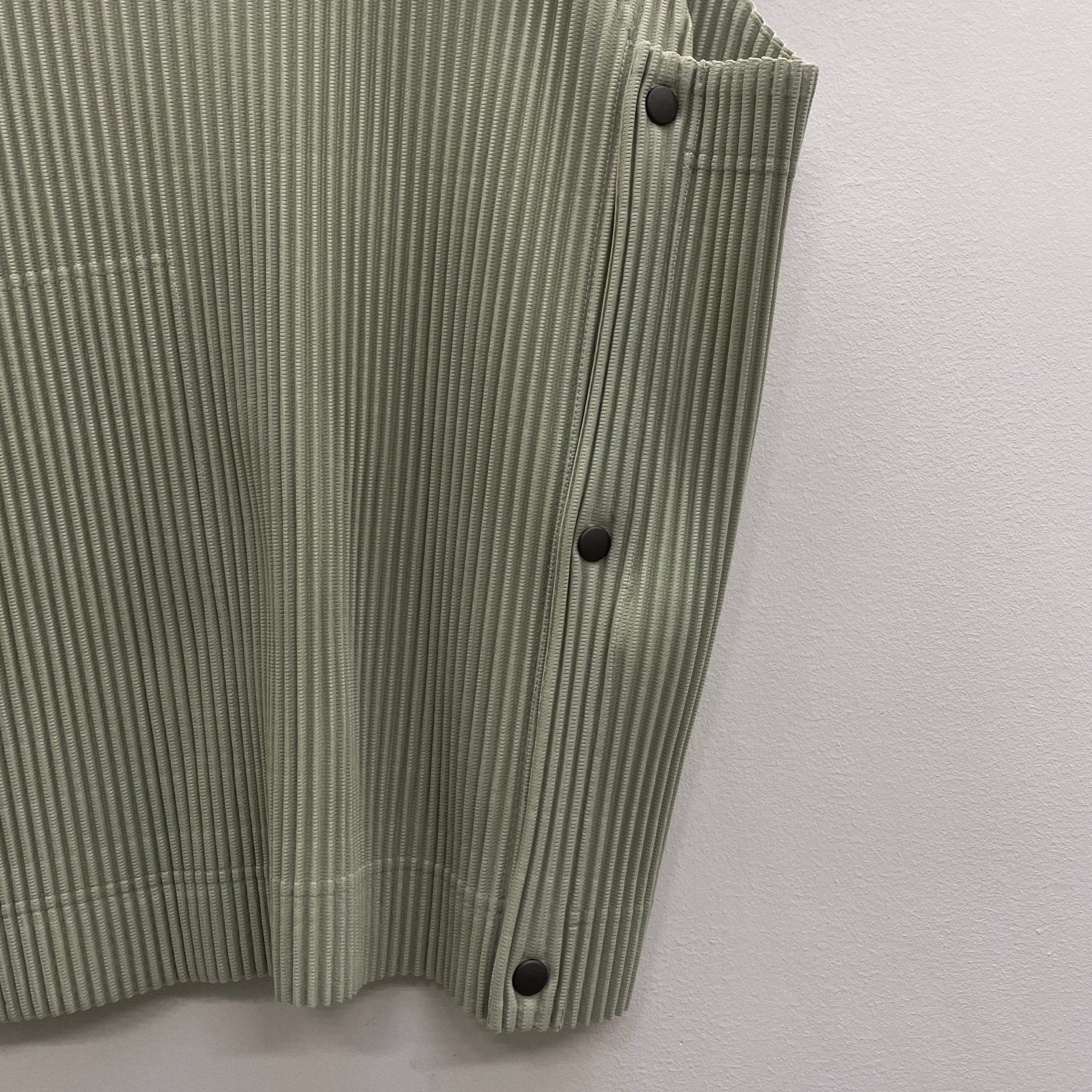 SS14 Homme Plissé by Issey Miyake Asymmetrical Pleated Top - Image 4