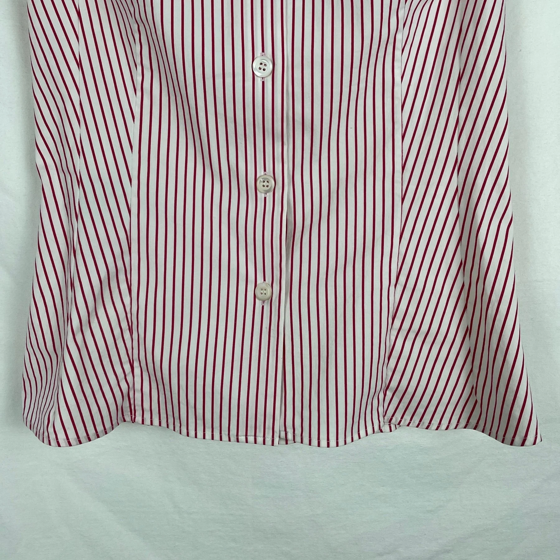 SS14 Prada Pin Stripe Short Sleeve Button Up - Image 3