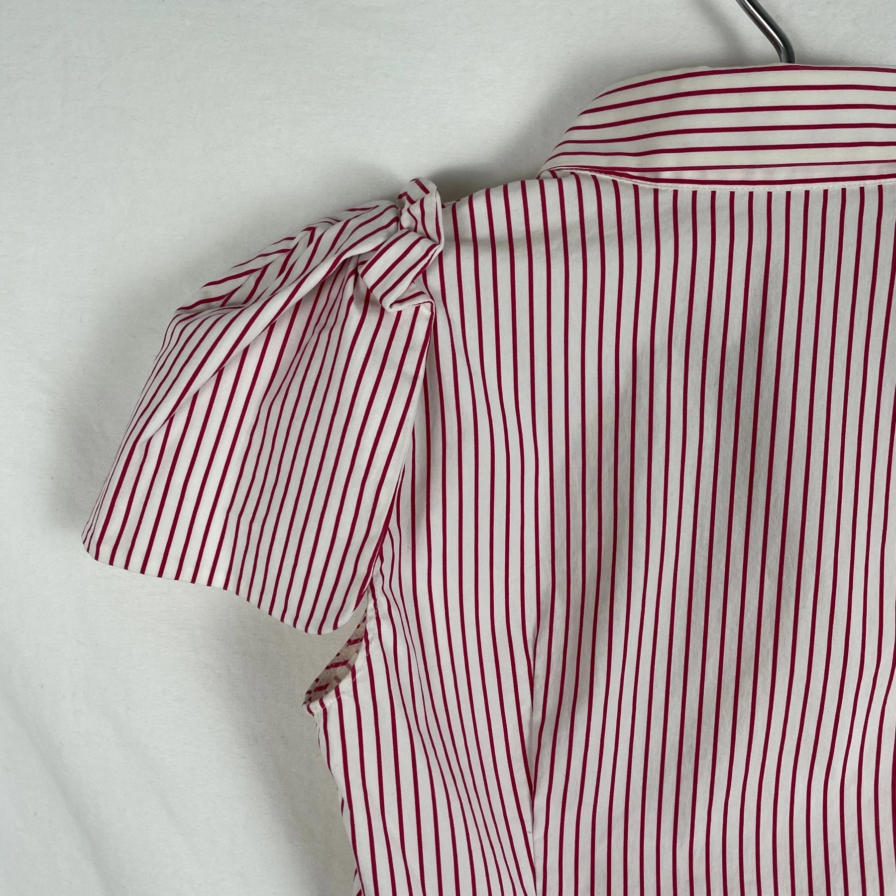 SS14 Prada Pin Stripe Short Sleeve Button Up - Image 5
