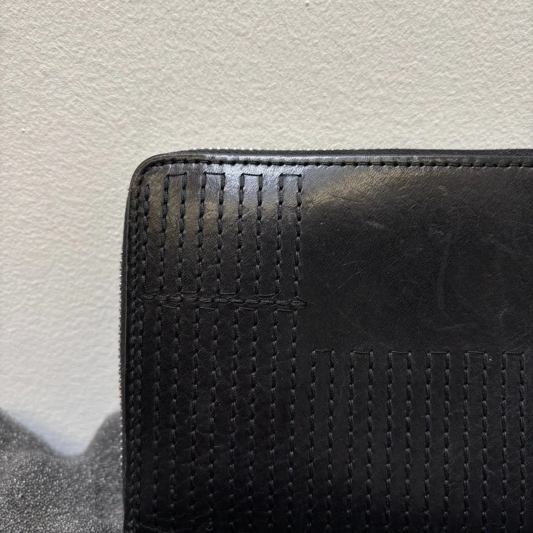 SS14 Rick Owens ‘VISCOUS’ Embroidered Wallet - Image 3