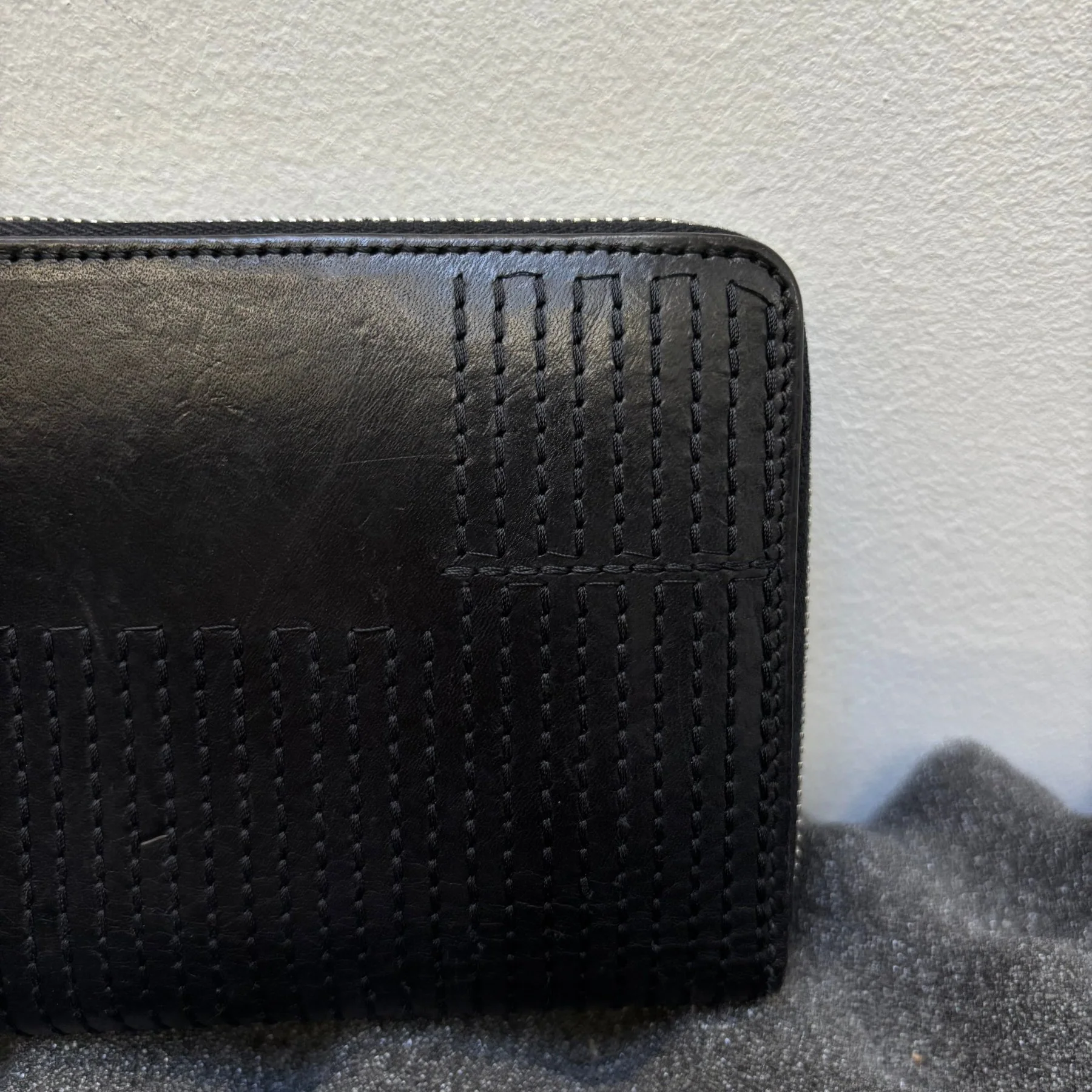SS14 Rick Owens ‘VISCOUS’ Embroidered Wallet - Image 5