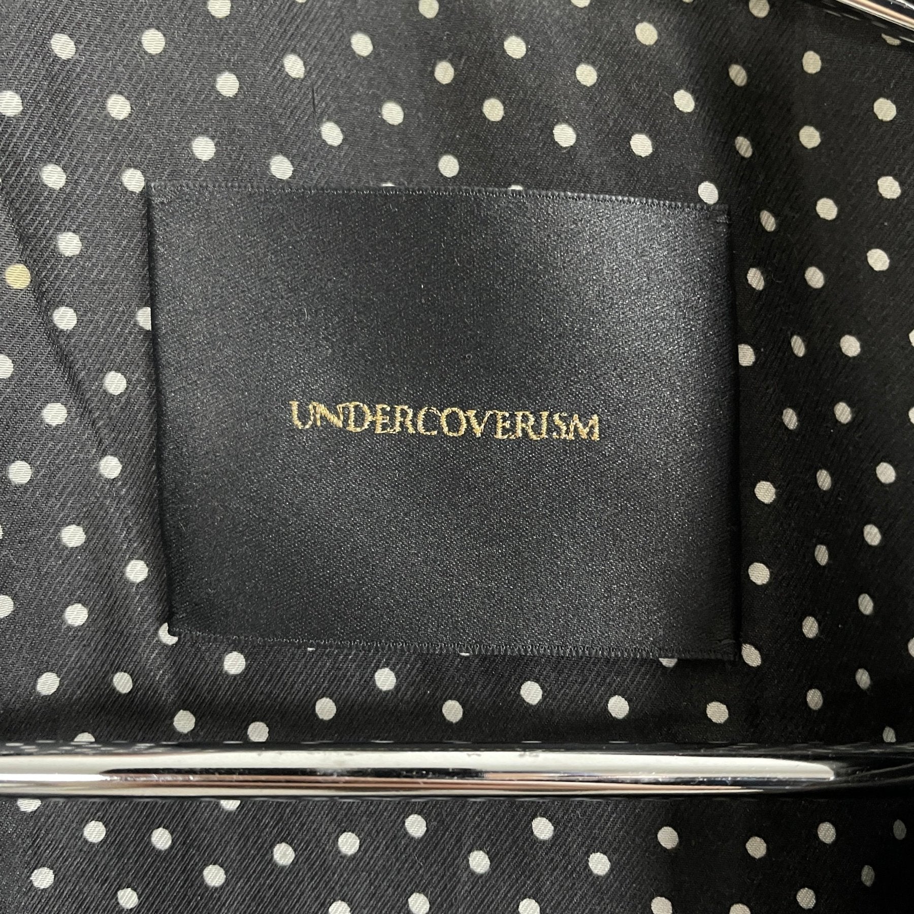 SS14 Undercover “Psychocandy” Biker Leather Jacket - Image 4