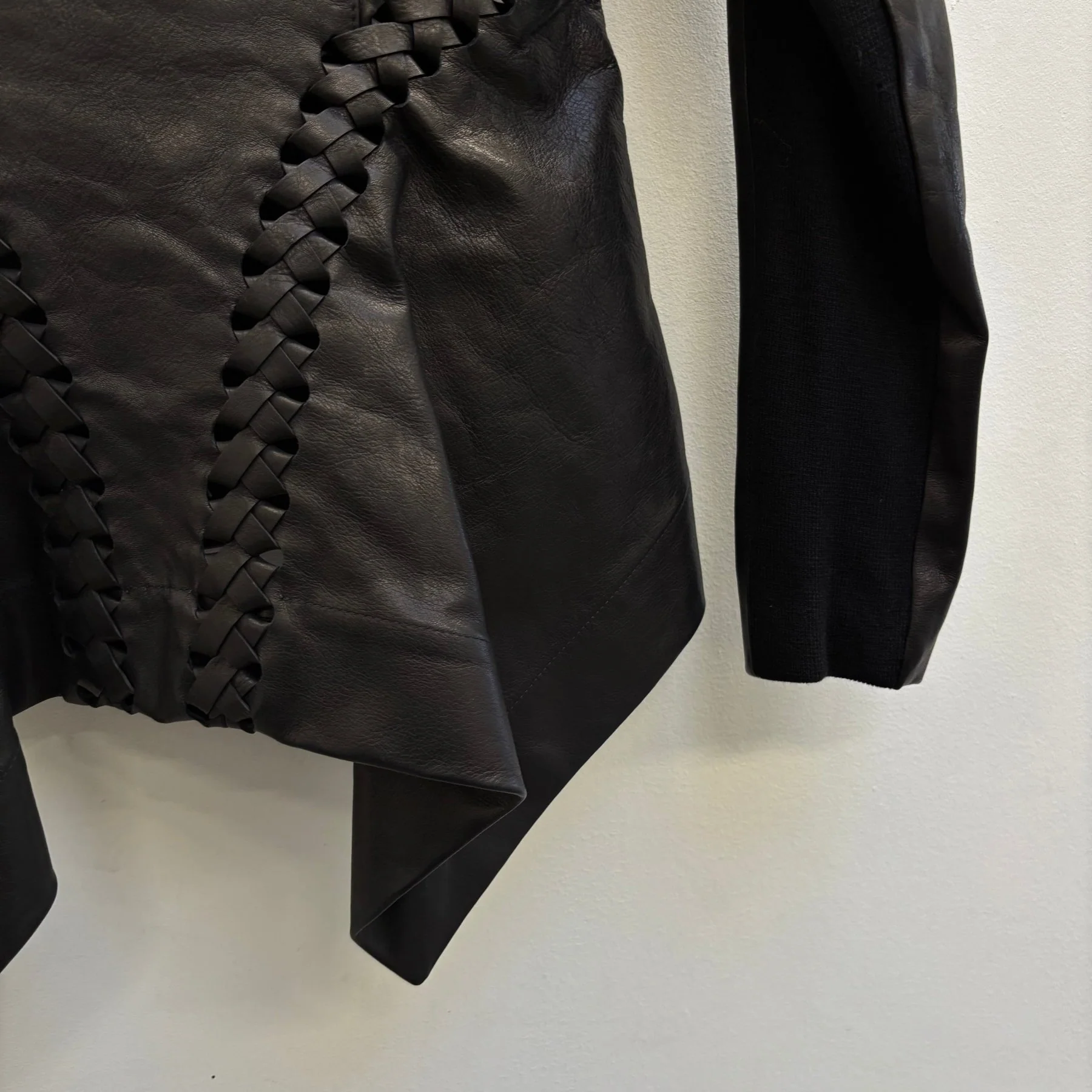 SS16 Rick Owens ‘CYCLOPS’ Naska Leather Biker Jacket - Image 12
