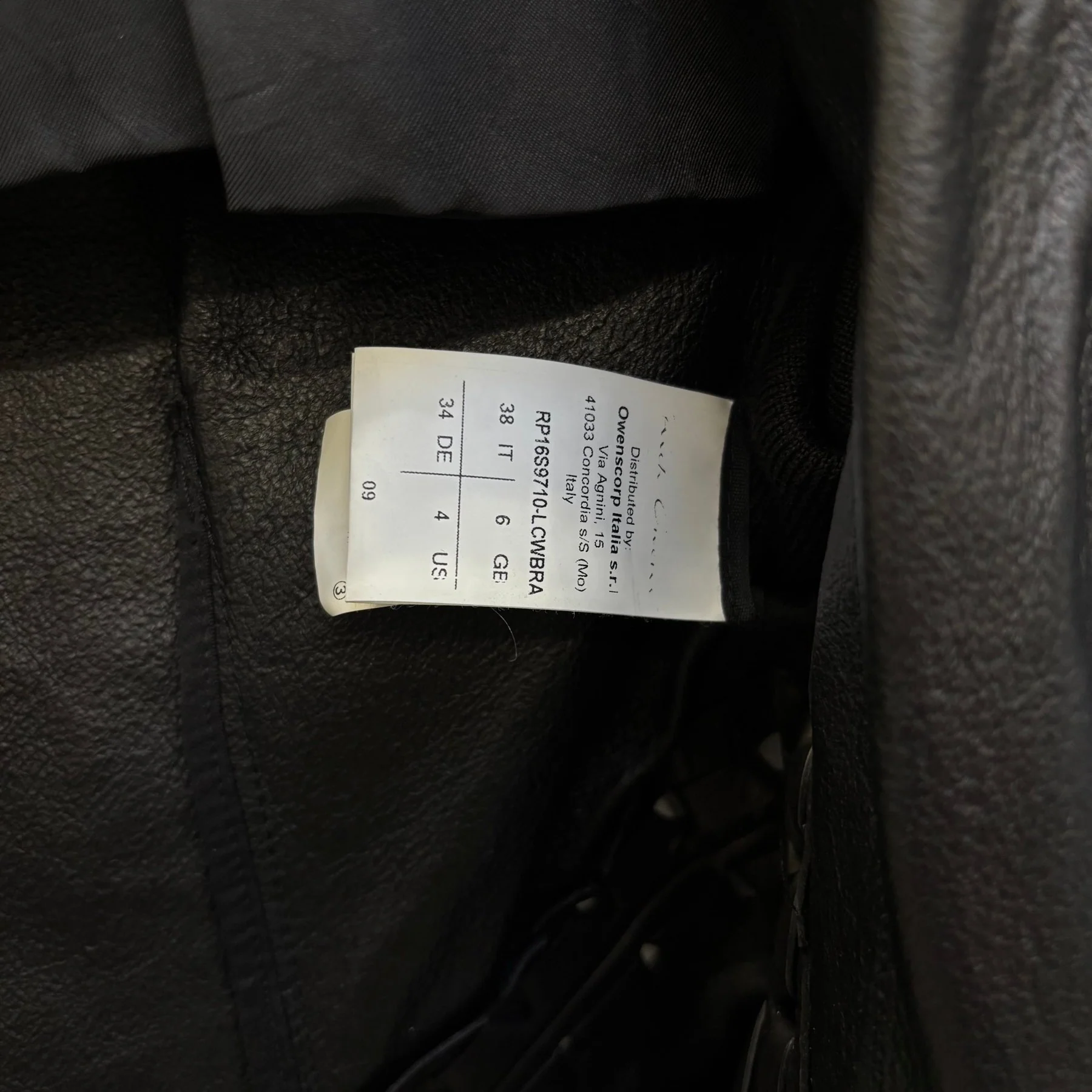 SS16 Rick Owens ‘CYCLOPS’ Naska Leather Biker Jacket - Image 16
