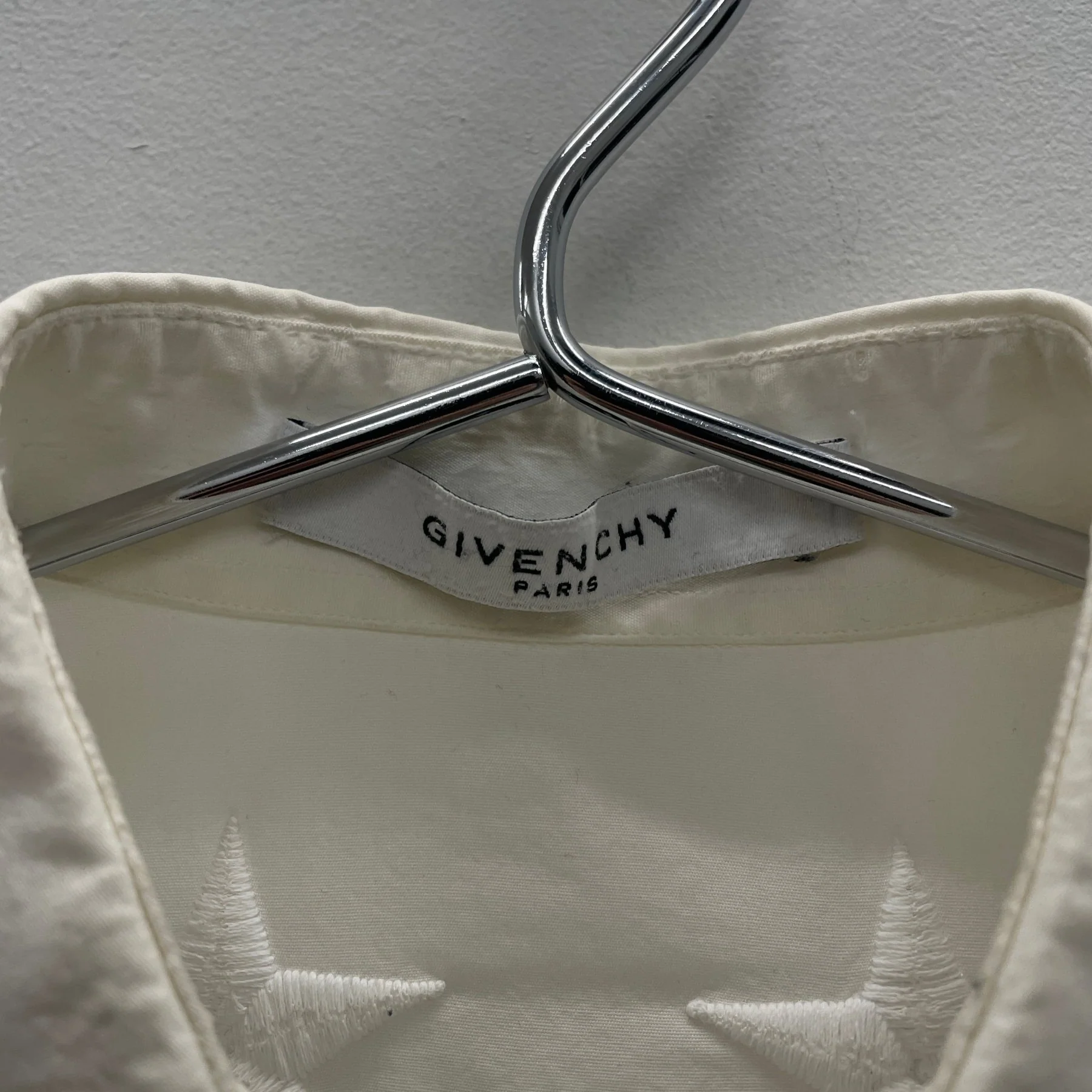 SS17 Givenchy by Riccardo Tisci Star Dress Shirt - Image 7
