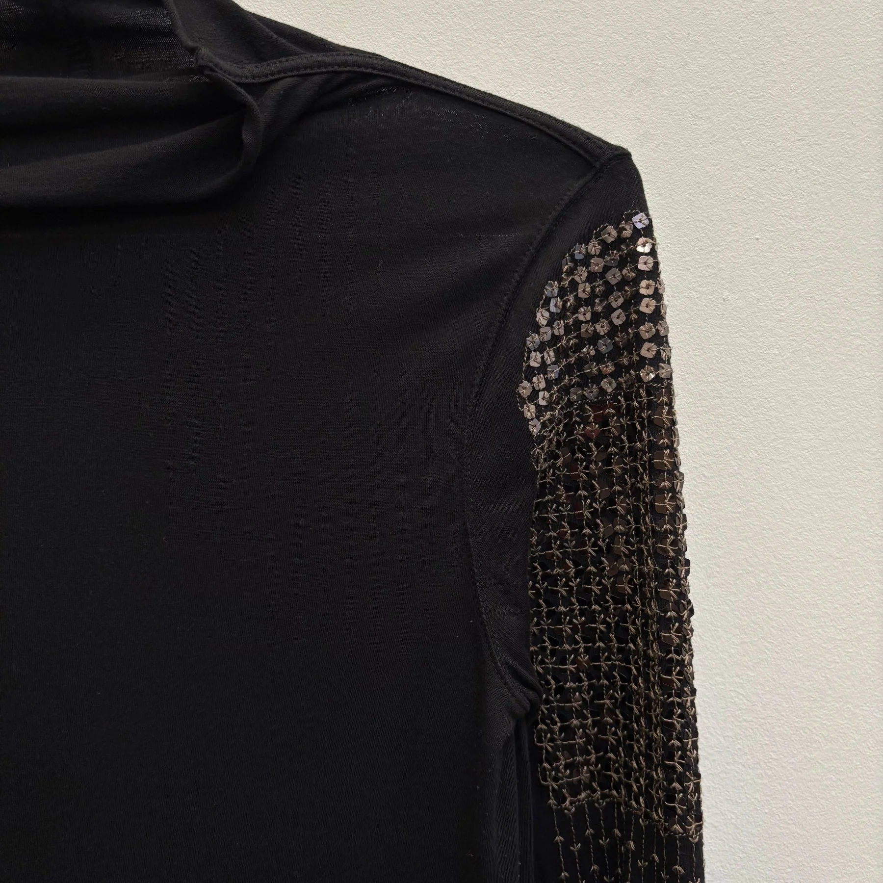SS17 Rick Owens Lillies Sequence Long Sleeve Top - Image 4