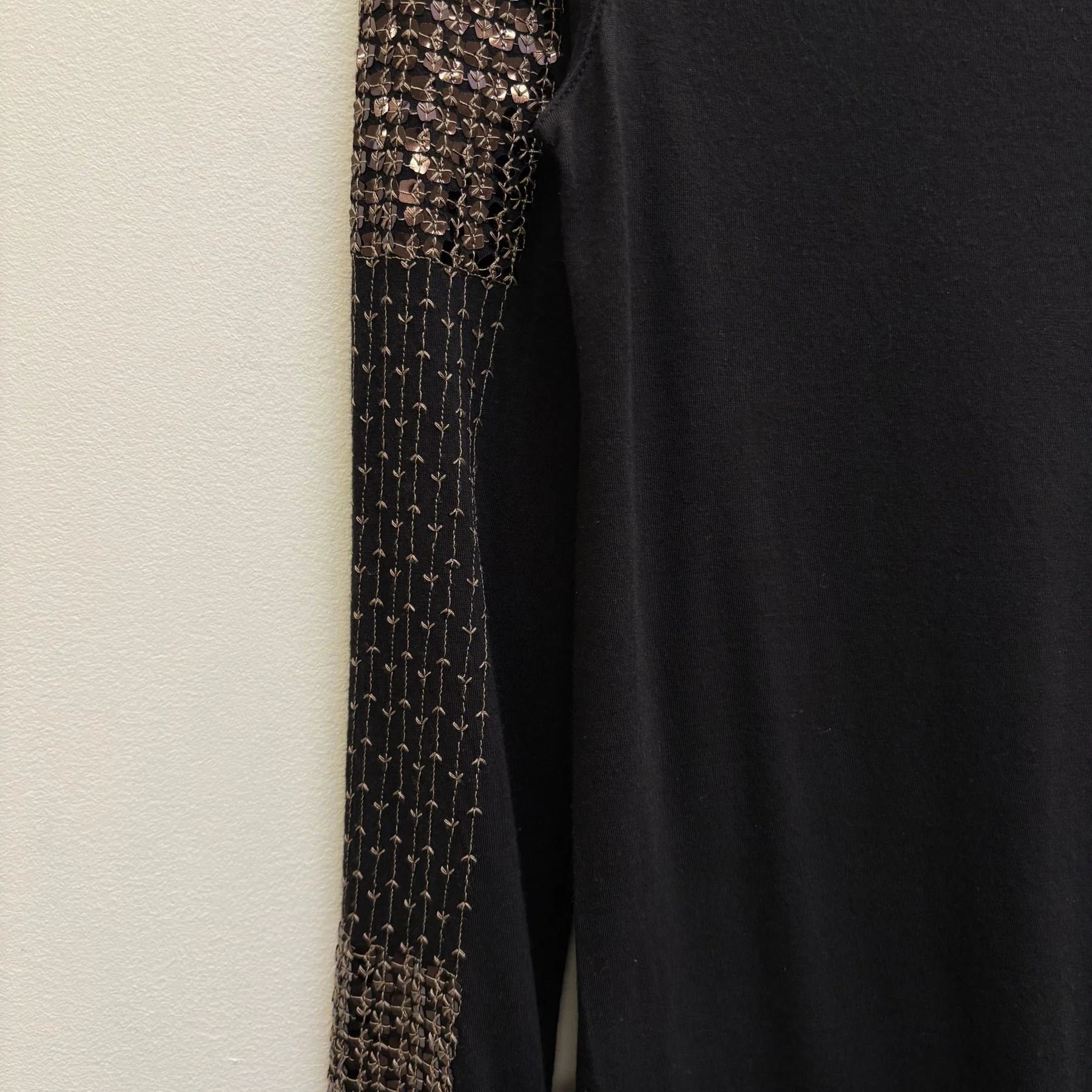 SS17 Rick Owens Lillies Sequence Long Sleeve Top - Image 5